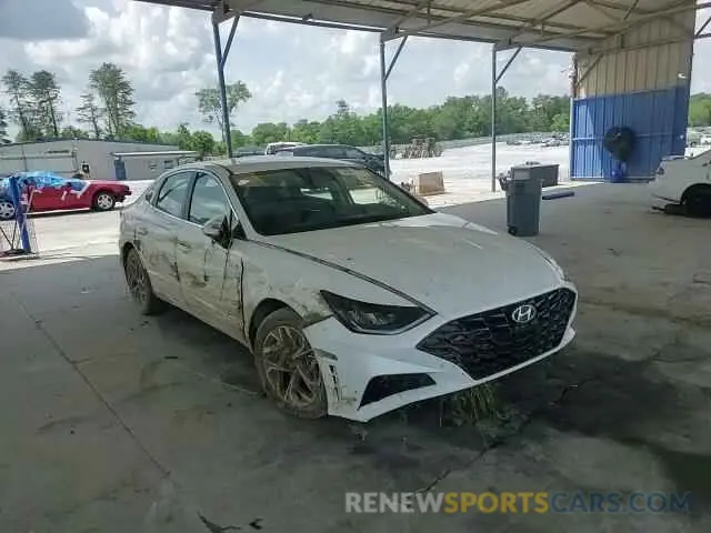 13 Photograph of a damaged car 5NPEL4JAXMH084669 HYUNDAI SONATA 2021
