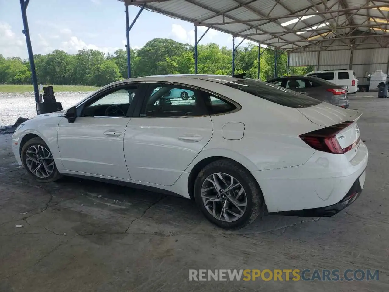 2 Photograph of a damaged car 5NPEL4JAXMH084669 HYUNDAI SONATA 2021