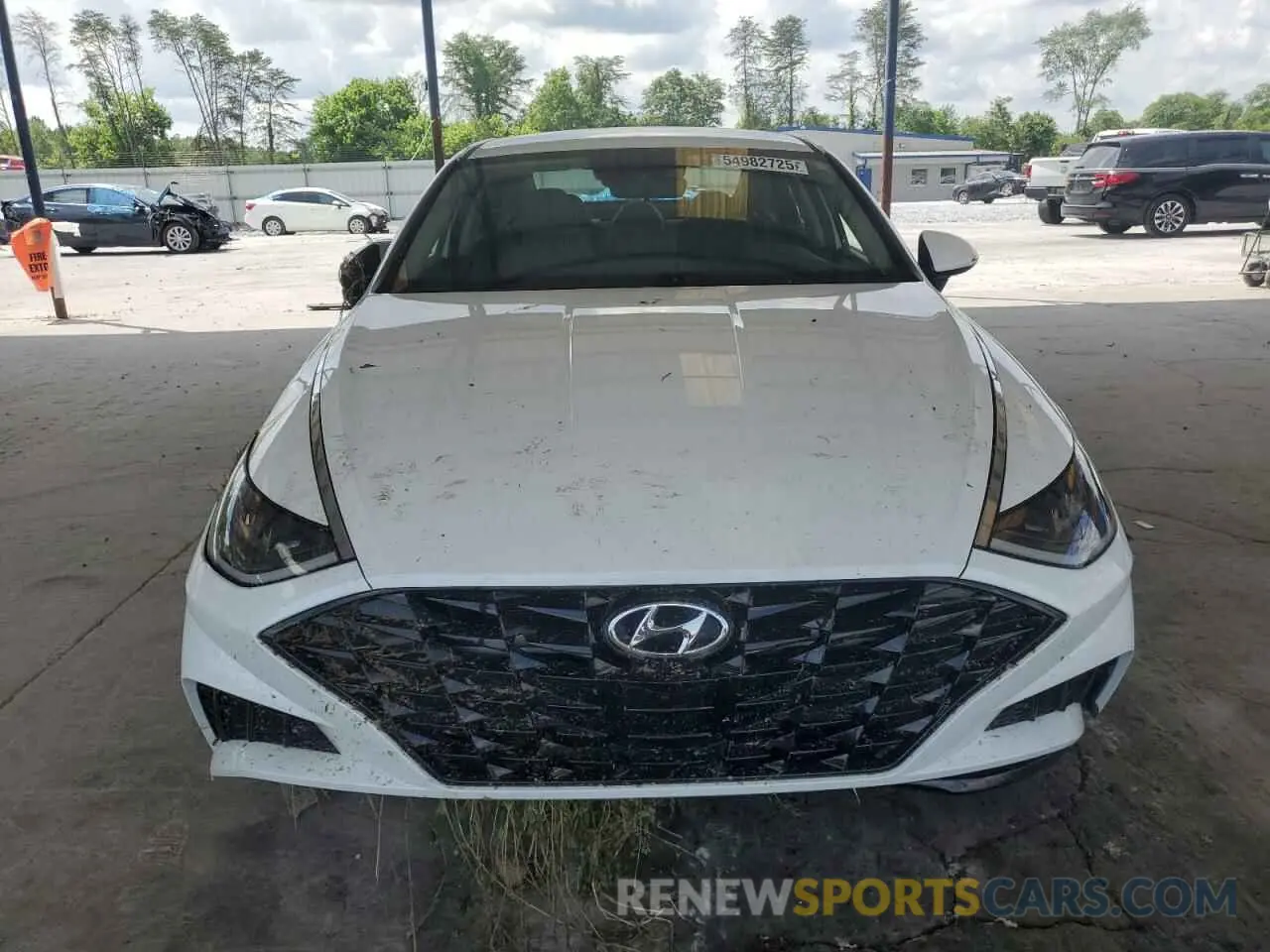 5 Photograph of a damaged car 5NPEL4JAXMH084669 HYUNDAI SONATA 2021