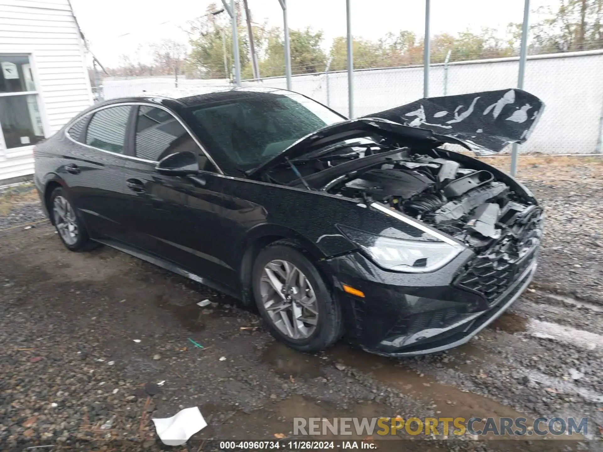 1 Photograph of a damaged car 5NPEL4JAXMH094568 HYUNDAI SONATA 2021