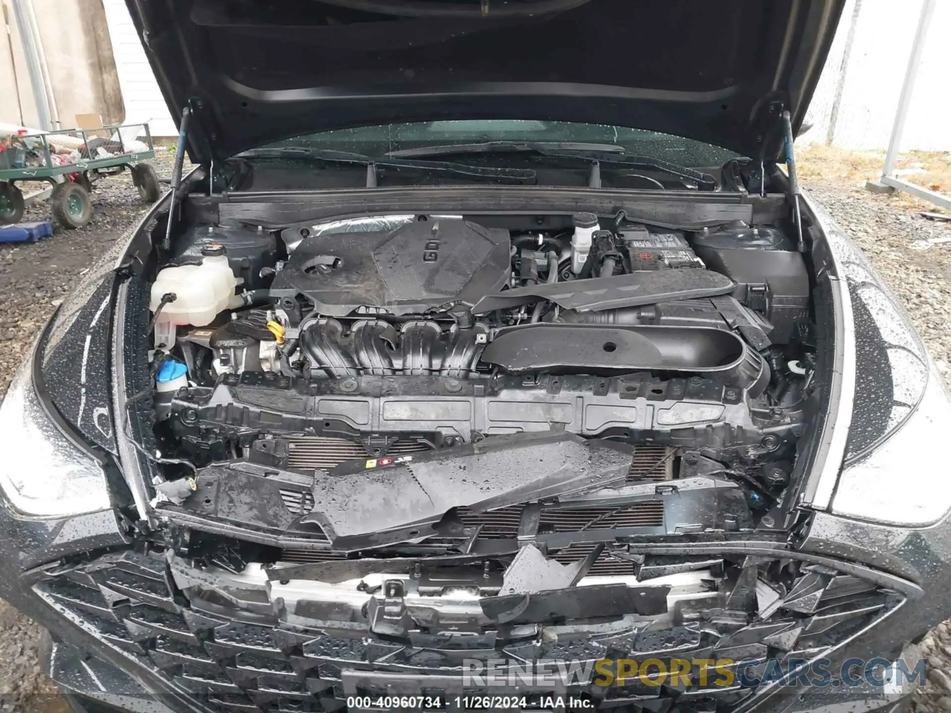 10 Photograph of a damaged car 5NPEL4JAXMH094568 HYUNDAI SONATA 2021