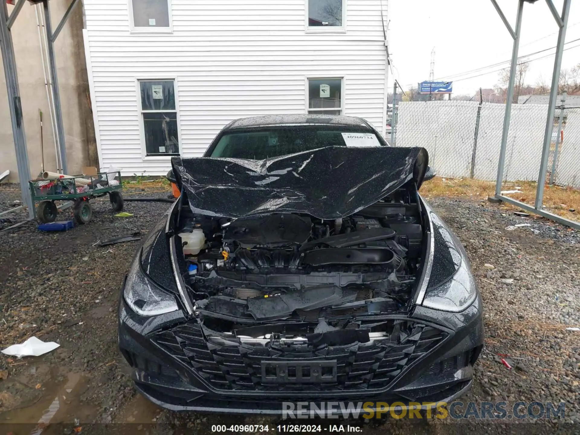 13 Photograph of a damaged car 5NPEL4JAXMH094568 HYUNDAI SONATA 2021