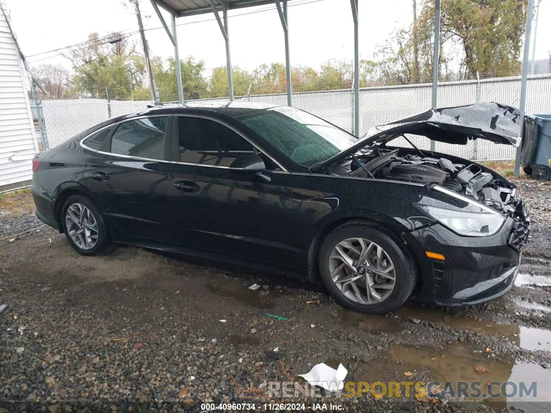 14 Photograph of a damaged car 5NPEL4JAXMH094568 HYUNDAI SONATA 2021