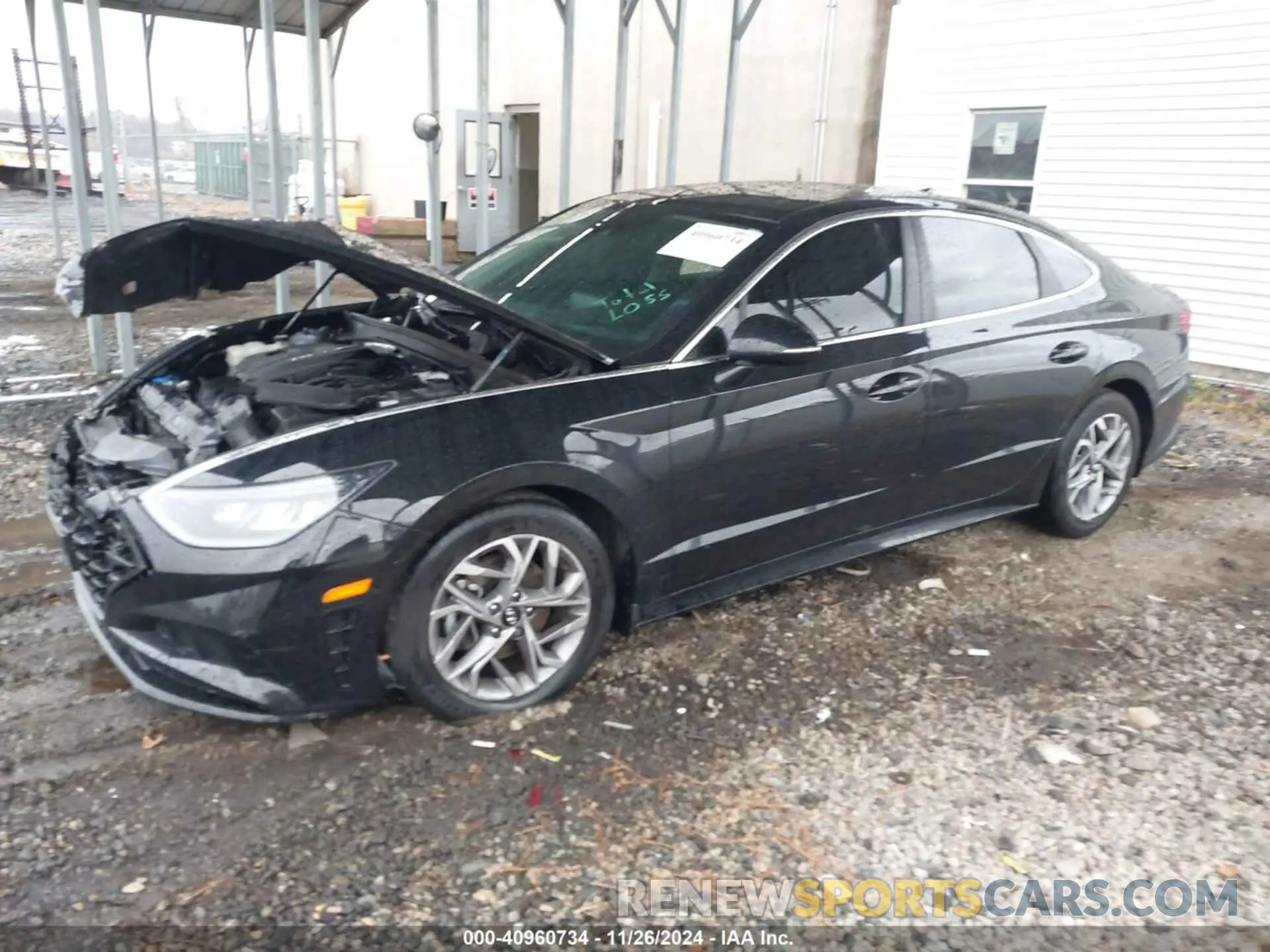 2 Photograph of a damaged car 5NPEL4JAXMH094568 HYUNDAI SONATA 2021