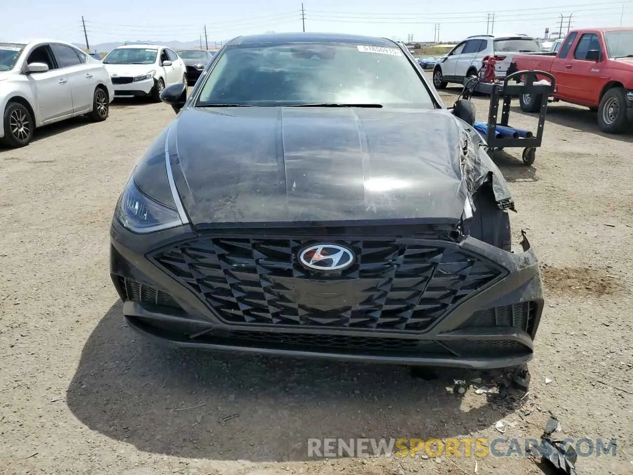 5 Photograph of a damaged car KMHL14JA2MA159526 HYUNDAI SONATA 2021