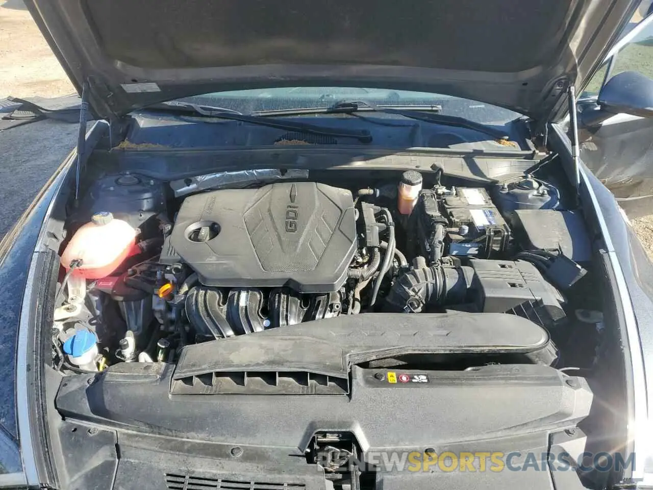 13 Photograph of a damaged car KMHL14JA4MA143909 HYUNDAI SONATA 2021