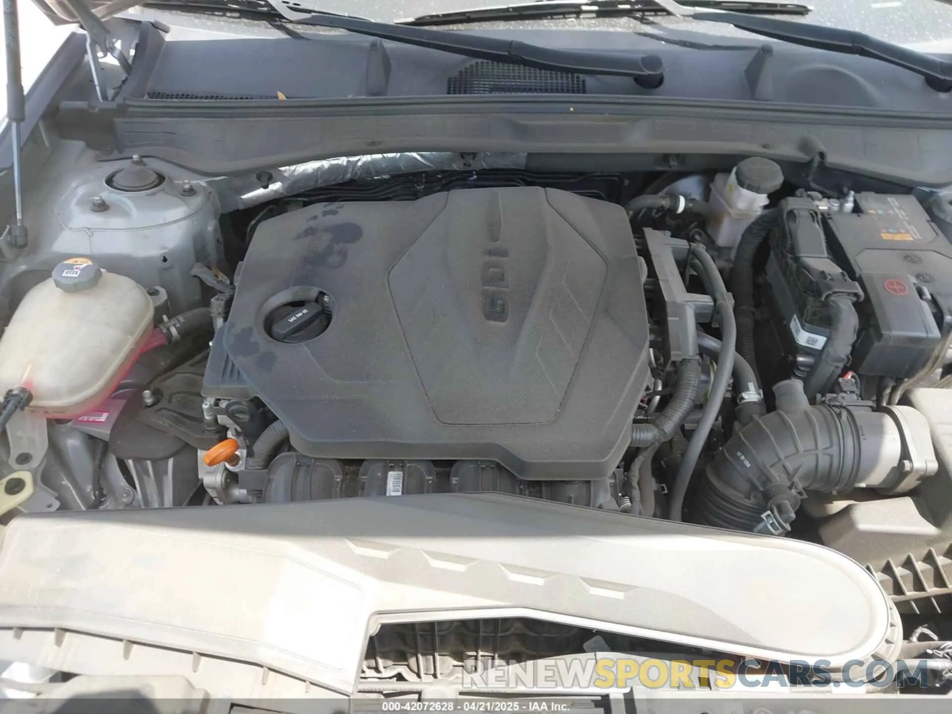 10 Photograph of a damaged car KMHL14JA4MA145062 HYUNDAI SONATA 2021