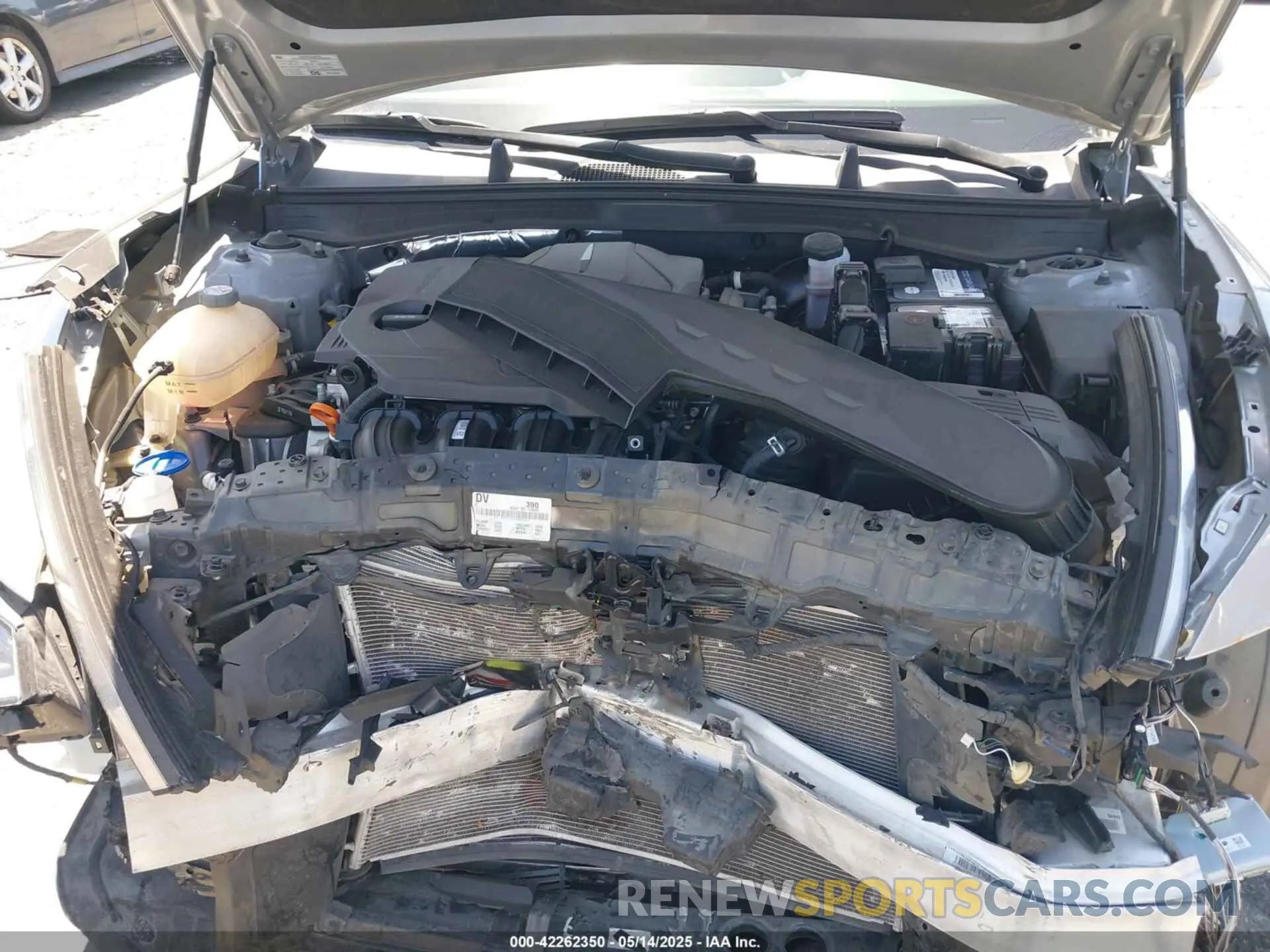 10 Photograph of a damaged car KMHL14JA5MA155650 HYUNDAI SONATA 2021
