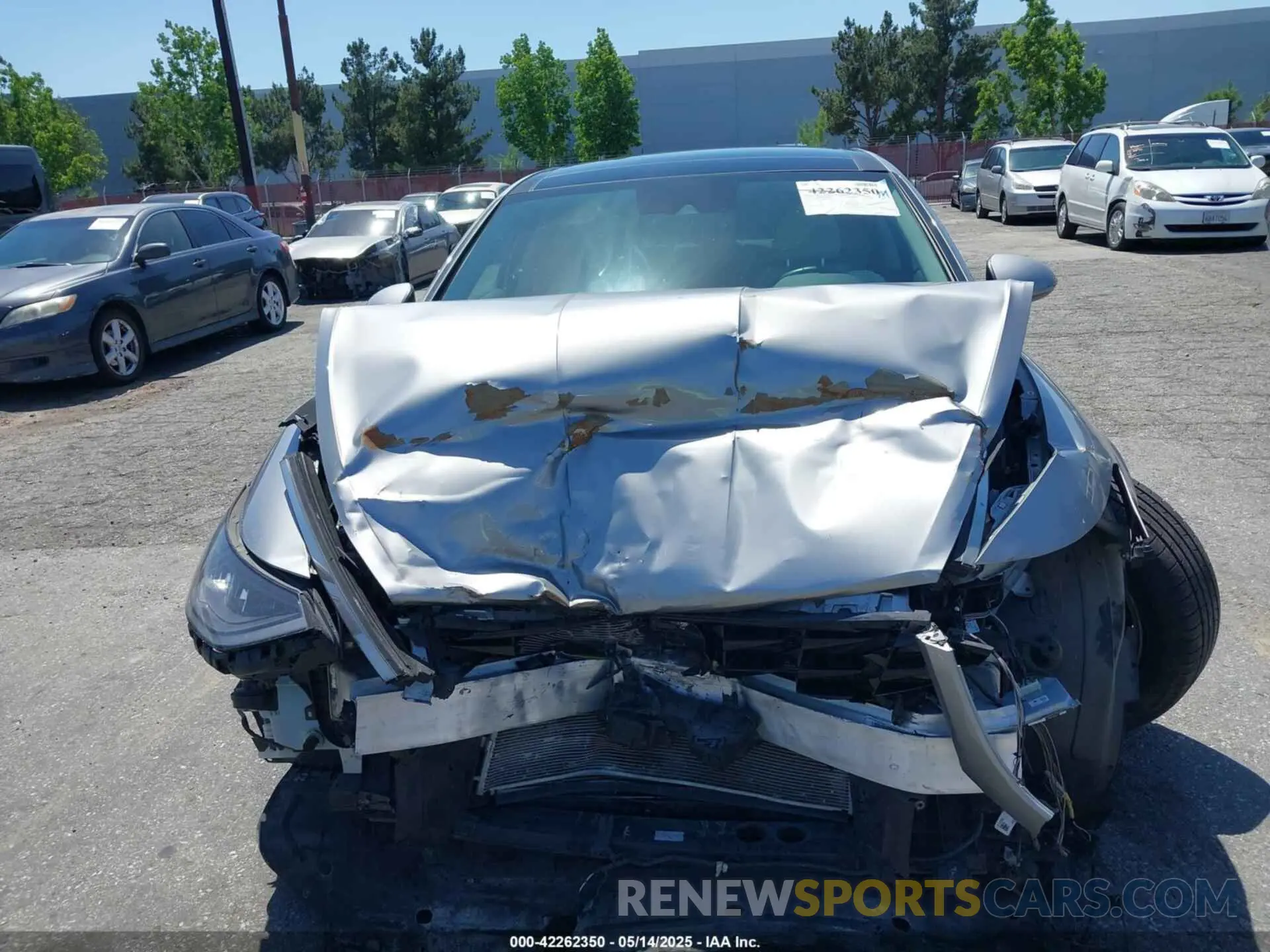 12 Photograph of a damaged car KMHL14JA5MA155650 HYUNDAI SONATA 2021