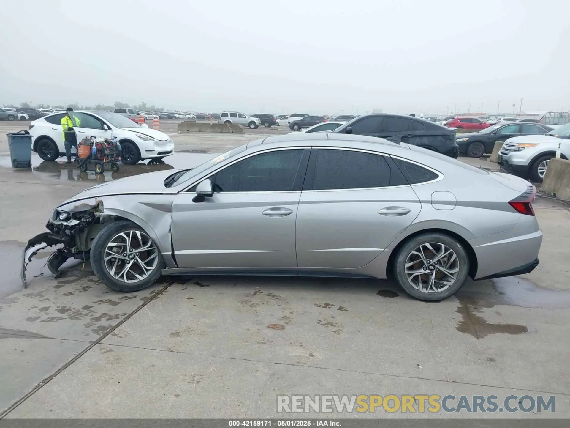 15 Photograph of a damaged car KMHL14JA5MA160167 HYUNDAI SONATA 2021