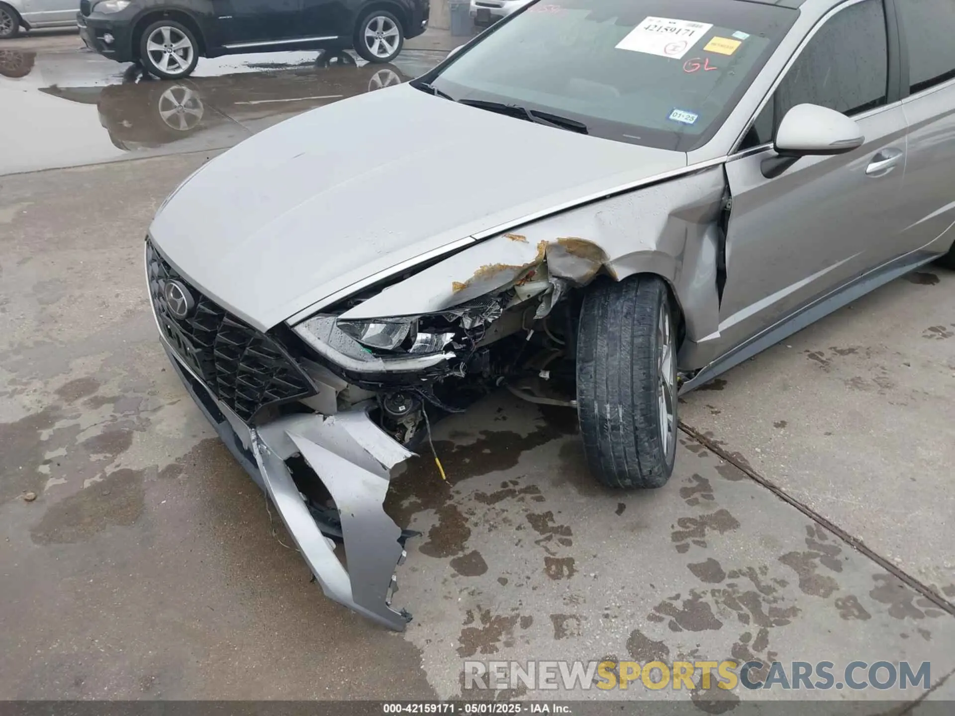 6 Photograph of a damaged car KMHL14JA5MA160167 HYUNDAI SONATA 2021