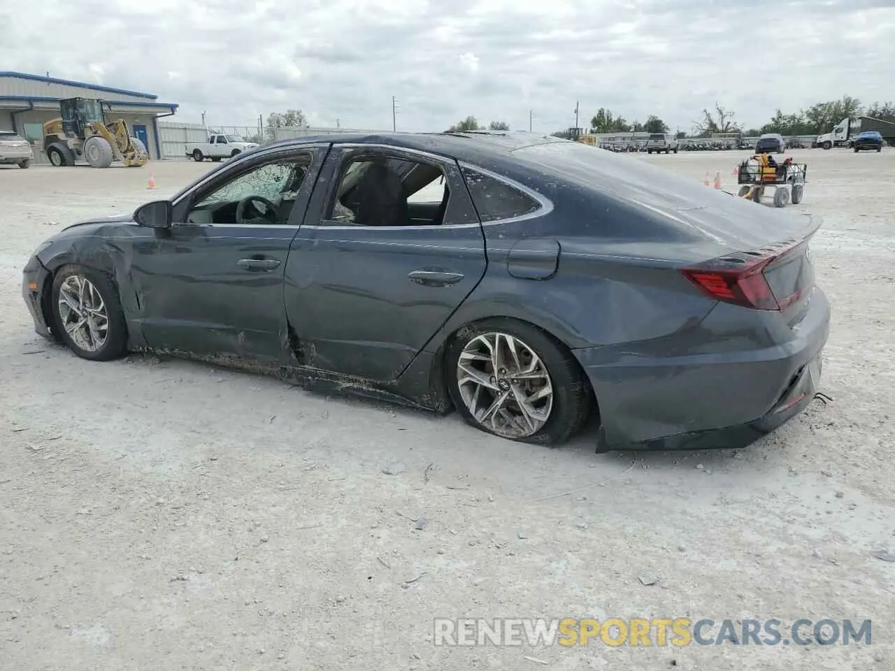 2 Photograph of a damaged car KMHL14JA7MA143788 HYUNDAI SONATA 2021