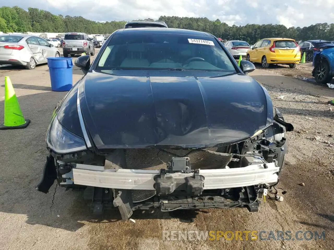 5 Photograph of a damaged car KMHL14JAXMA155238 HYUNDAI SONATA 2021
