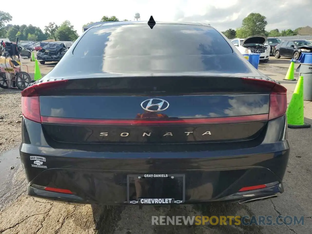 6 Photograph of a damaged car KMHL14JAXMA155238 HYUNDAI SONATA 2021