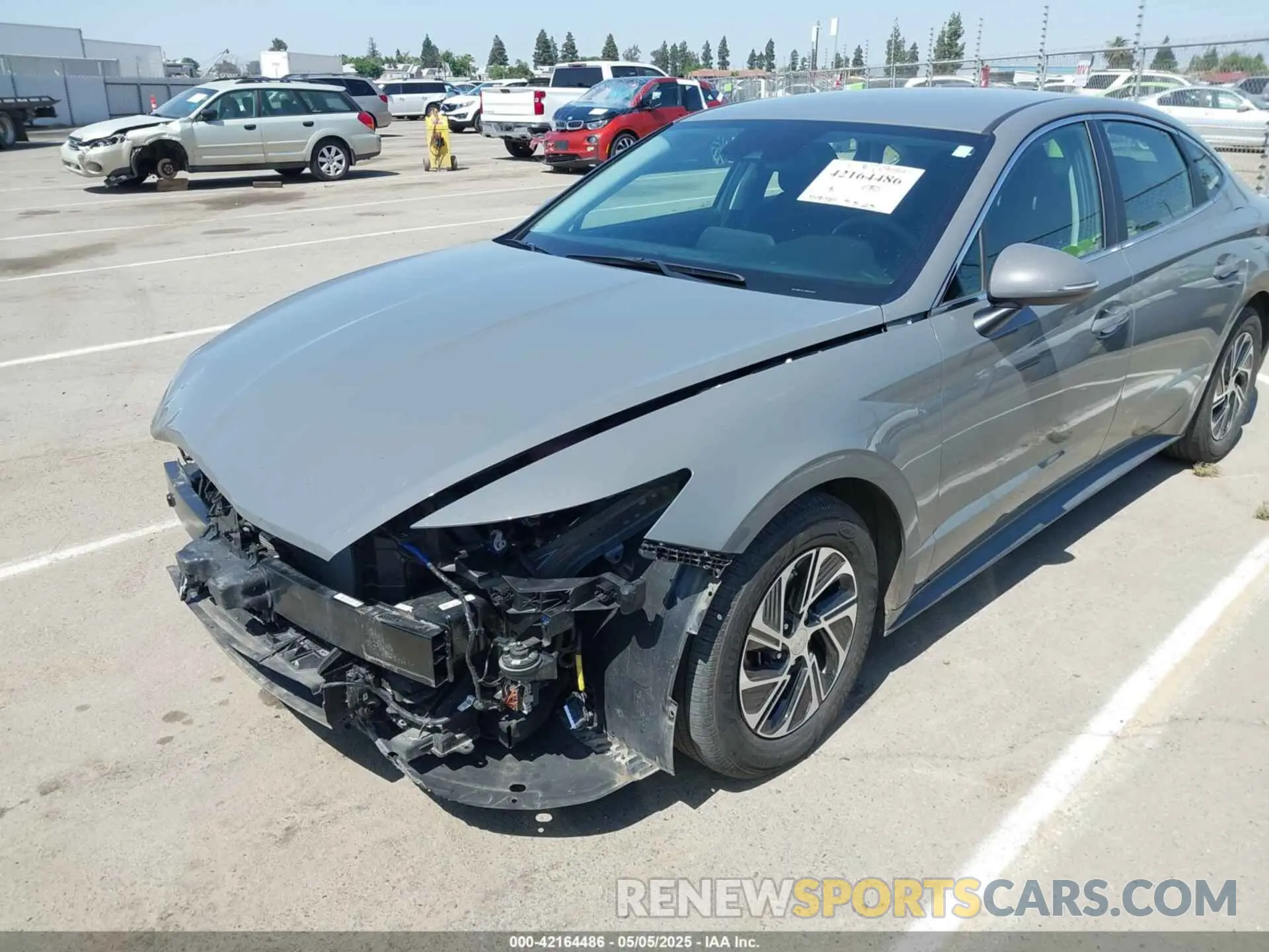 21 Photograph of a damaged car KMHL24JJ0MA020248 HYUNDAI SONATA 2021