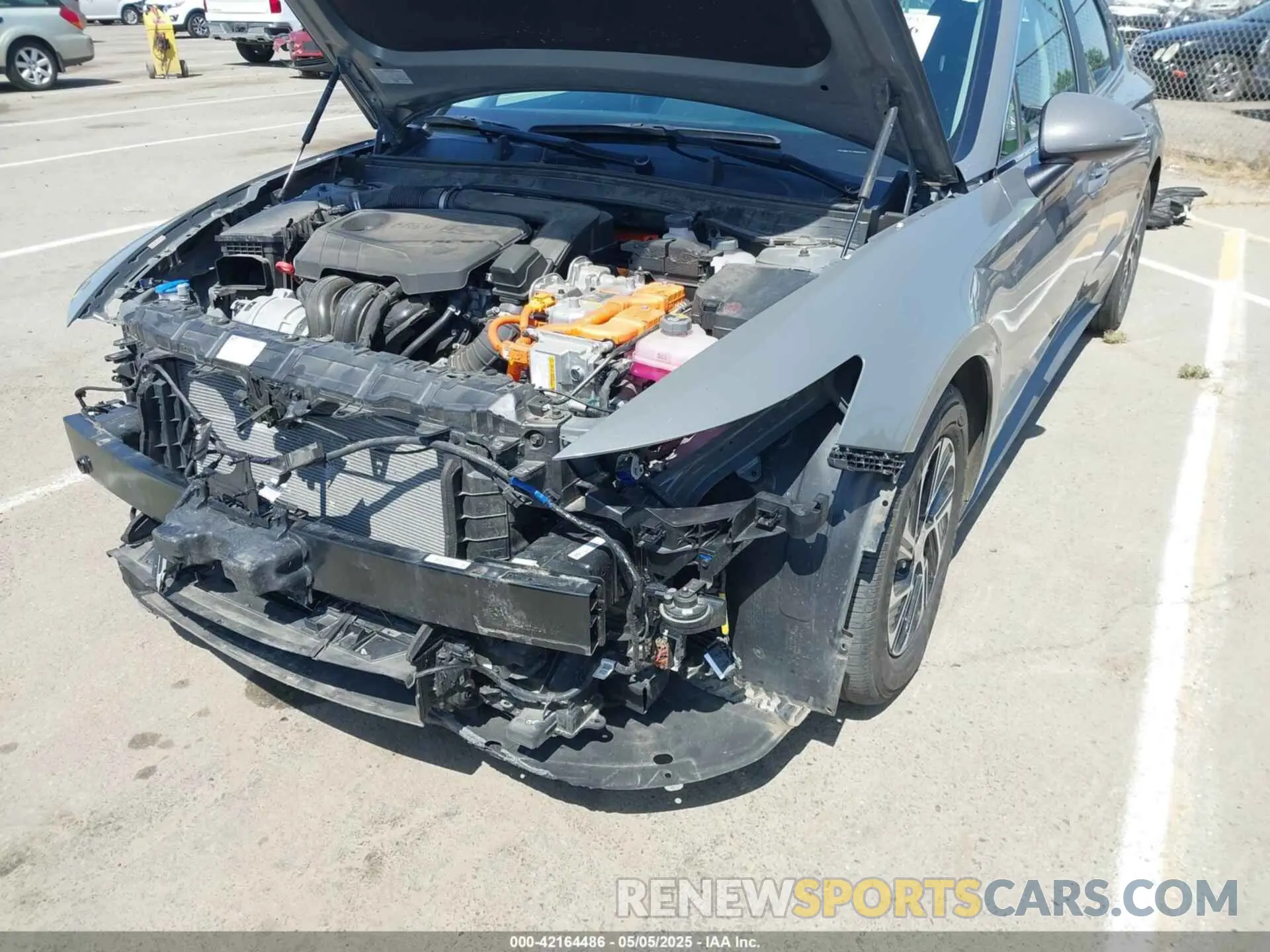 6 Photograph of a damaged car KMHL24JJ0MA020248 HYUNDAI SONATA 2021