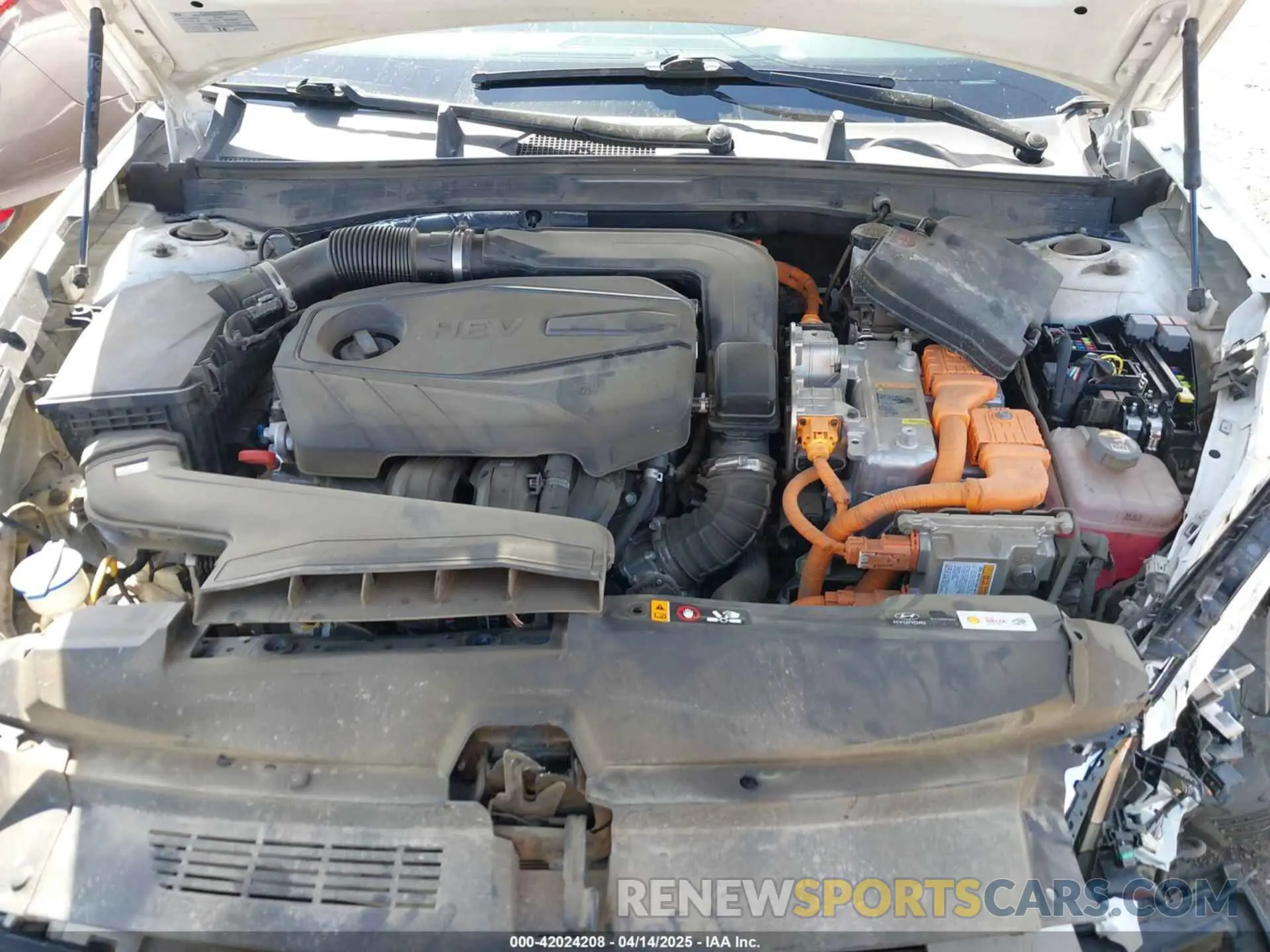 10 Photograph of a damaged car KMHL24JJ2MA033437 HYUNDAI SONATA 2021