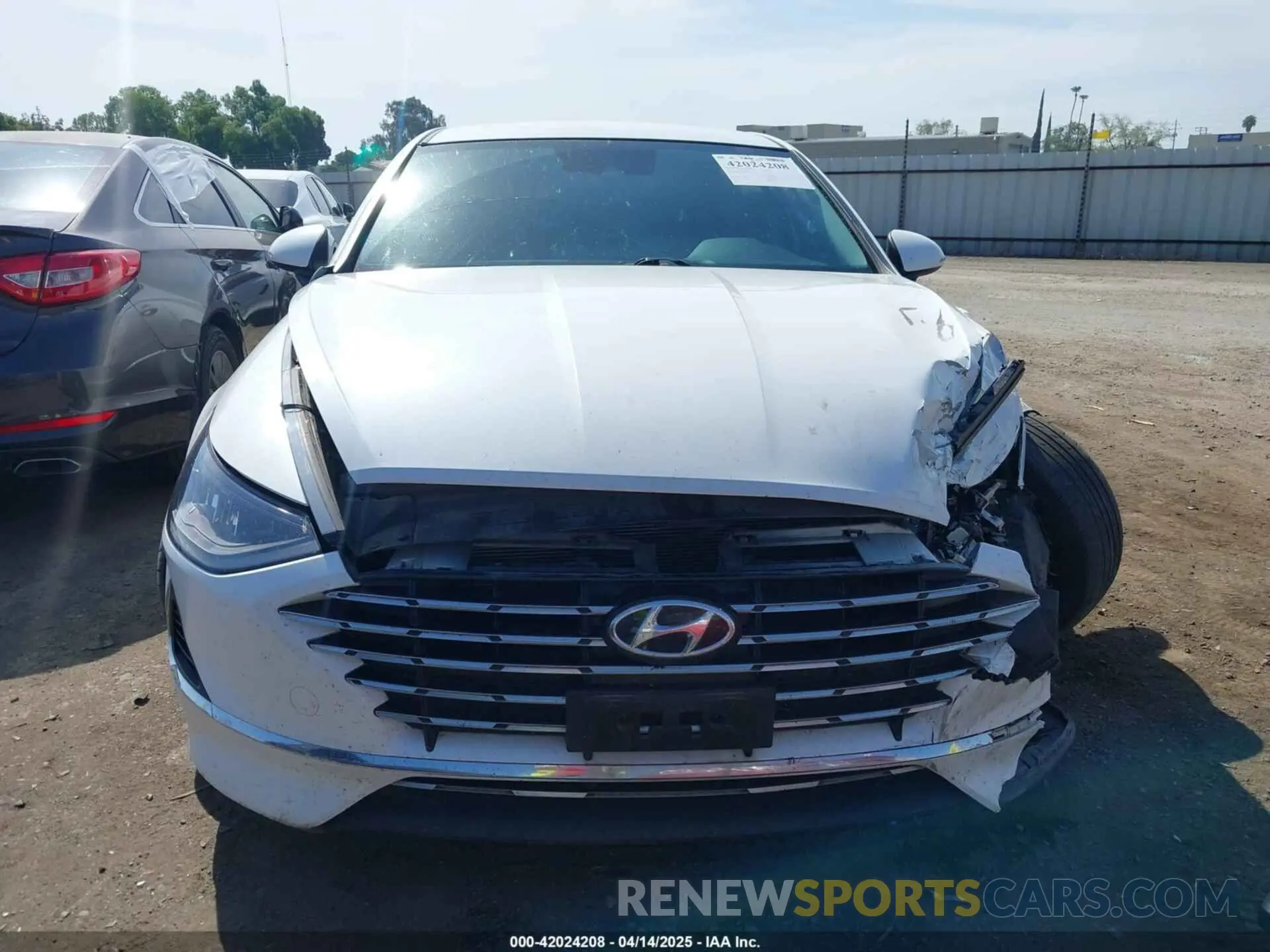 12 Photograph of a damaged car KMHL24JJ2MA033437 HYUNDAI SONATA 2021