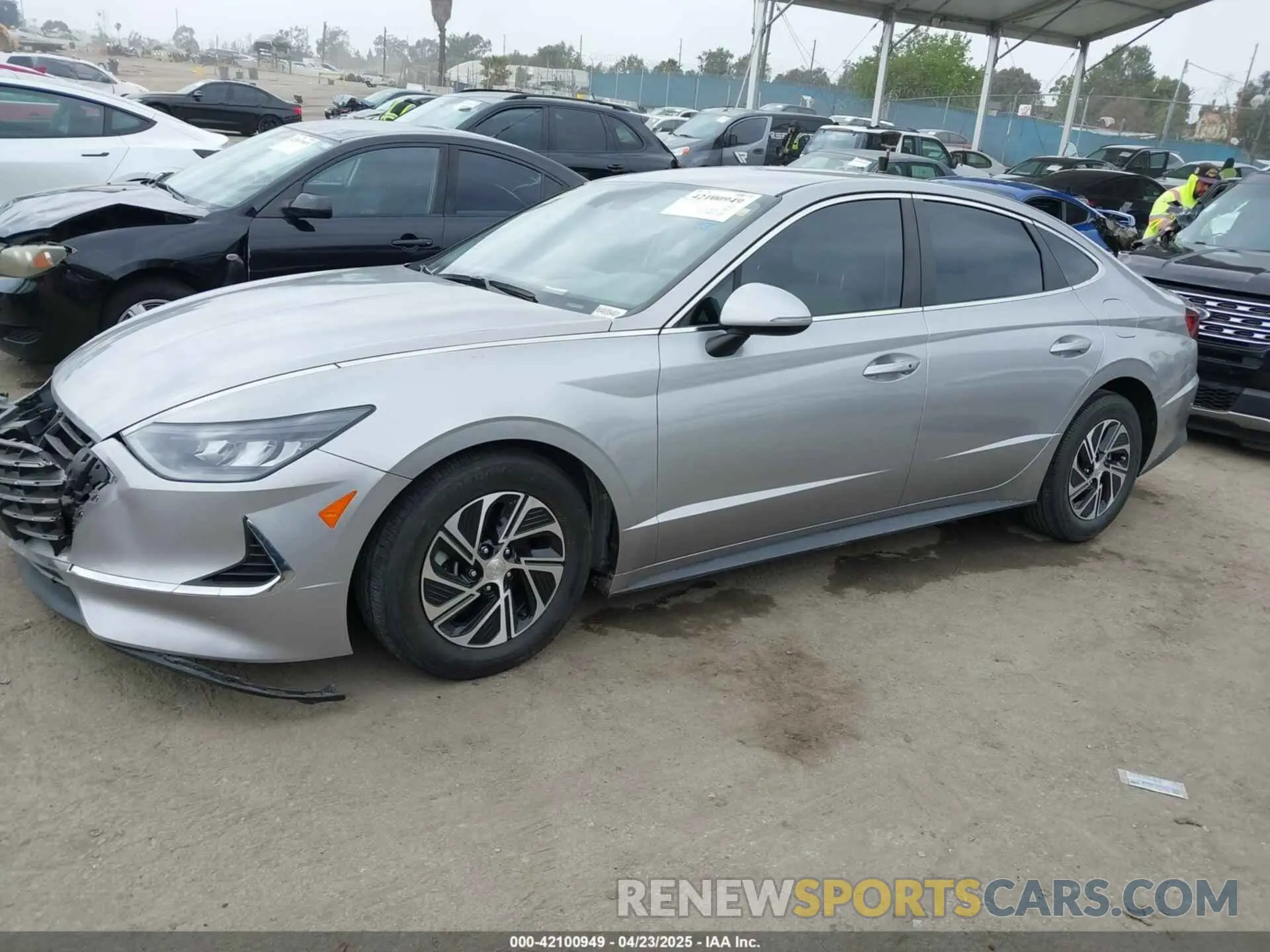 14 Photograph of a damaged car KMHL24JJ2MA035401 HYUNDAI SONATA 2021