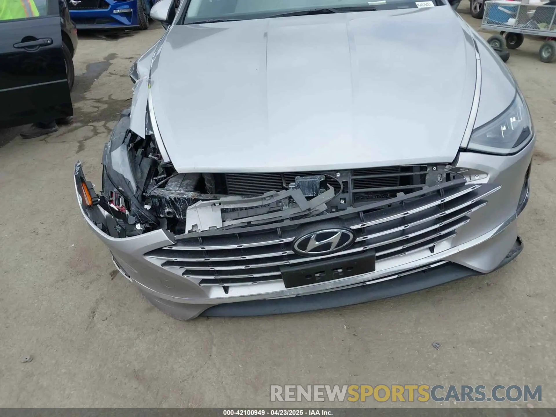 6 Photograph of a damaged car KMHL24JJ2MA035401 HYUNDAI SONATA 2021