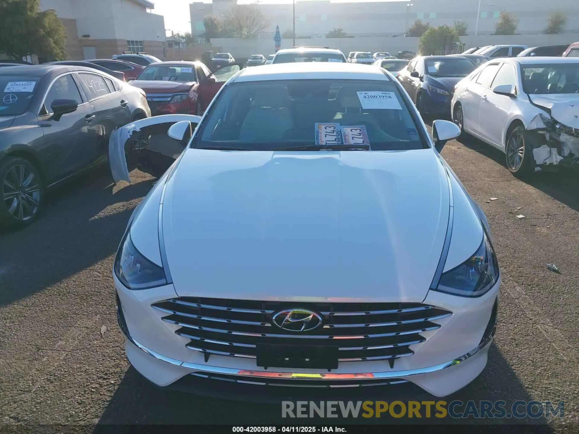 13 Photograph of a damaged car KMHL24JJ5MA035473 HYUNDAI SONATA 2021