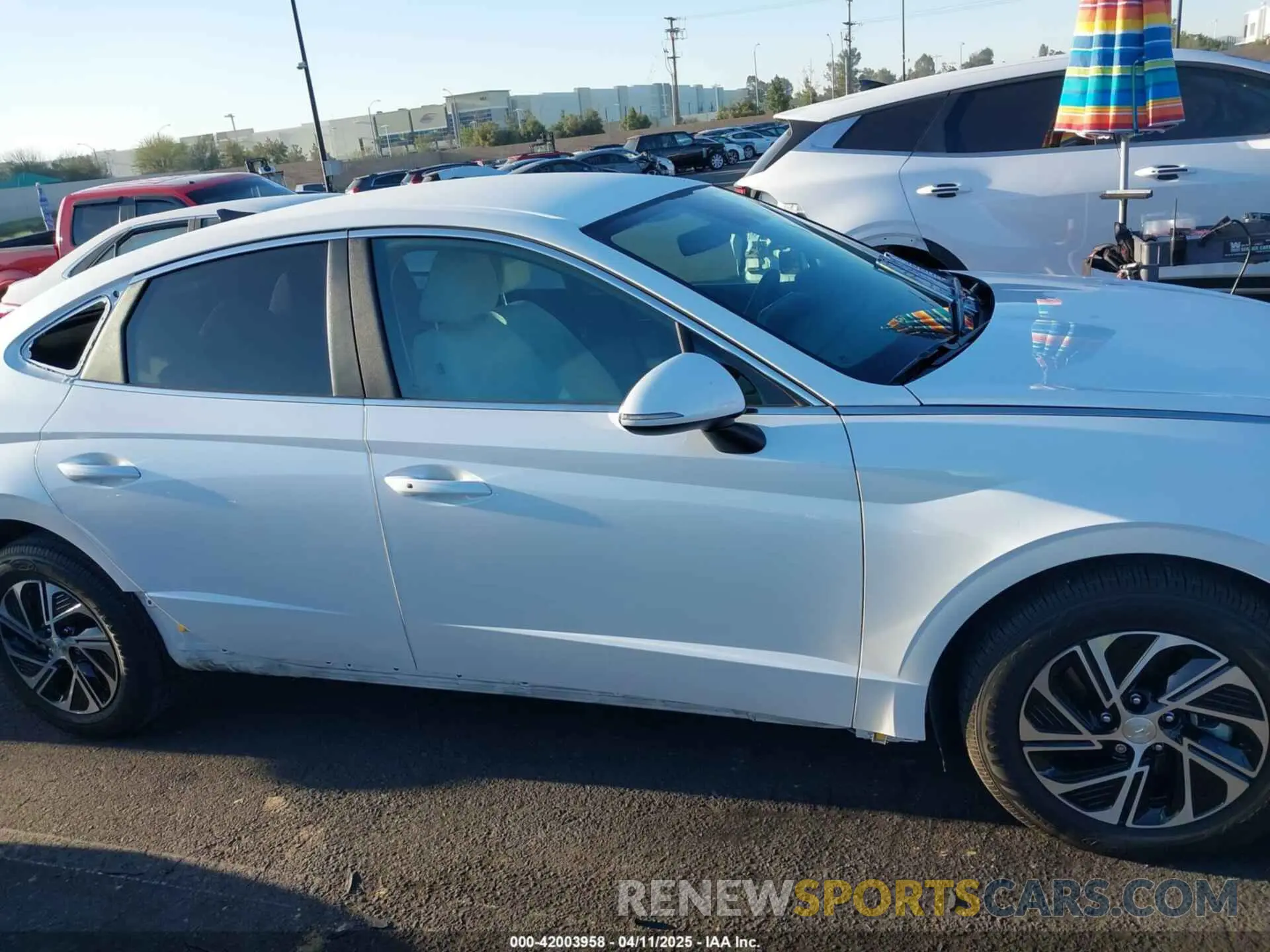 14 Photograph of a damaged car KMHL24JJ5MA035473 HYUNDAI SONATA 2021