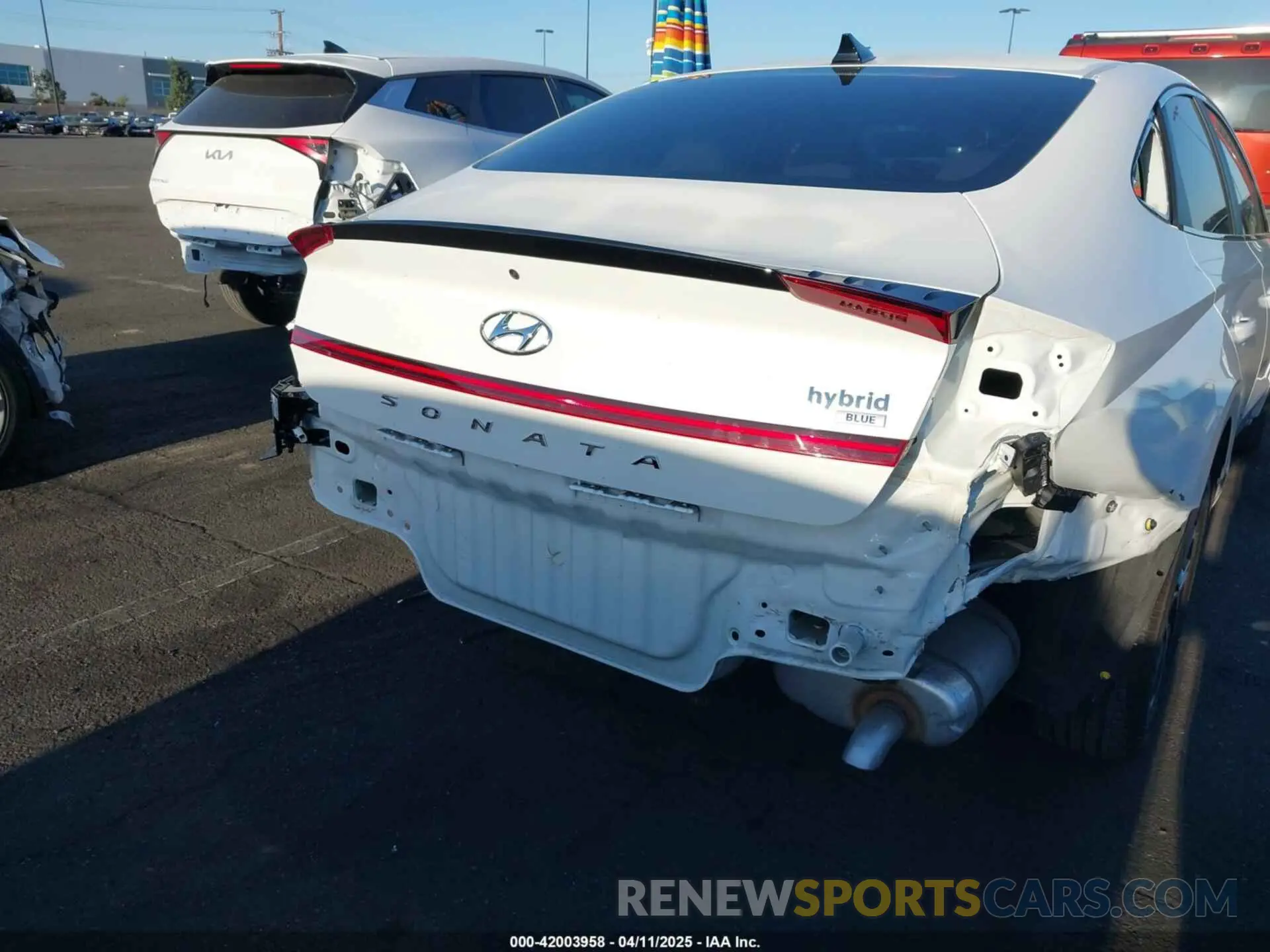 6 Photograph of a damaged car KMHL24JJ5MA035473 HYUNDAI SONATA 2021