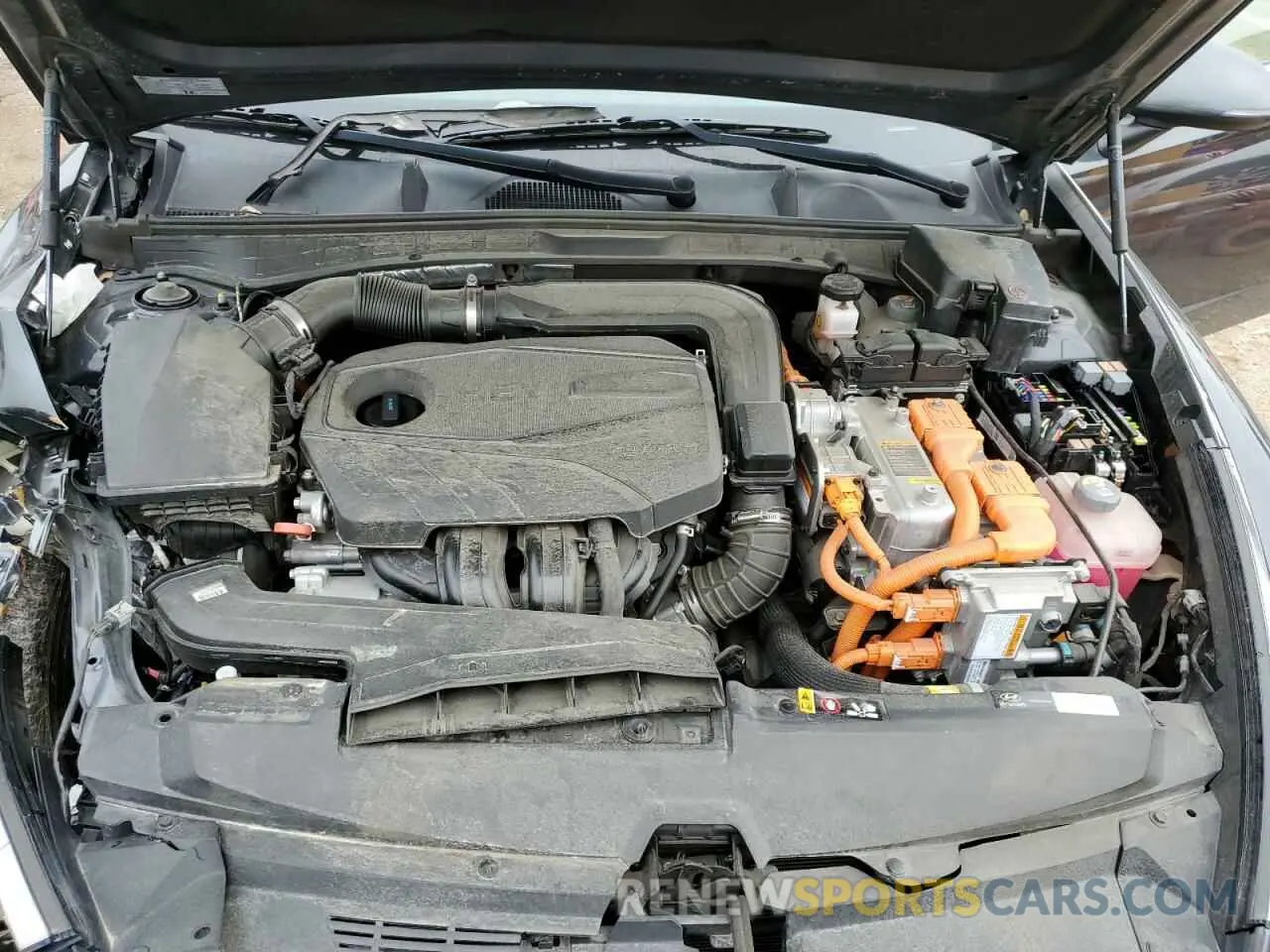 12 Photograph of a damaged car KMHL24JJ6MA021761 HYUNDAI SONATA 2021