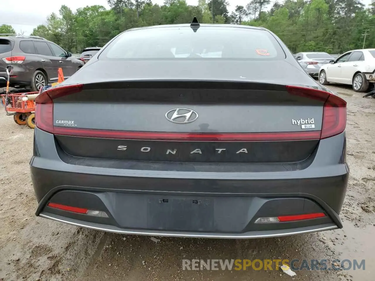 6 Photograph of a damaged car KMHL24JJ6MA021761 HYUNDAI SONATA 2021