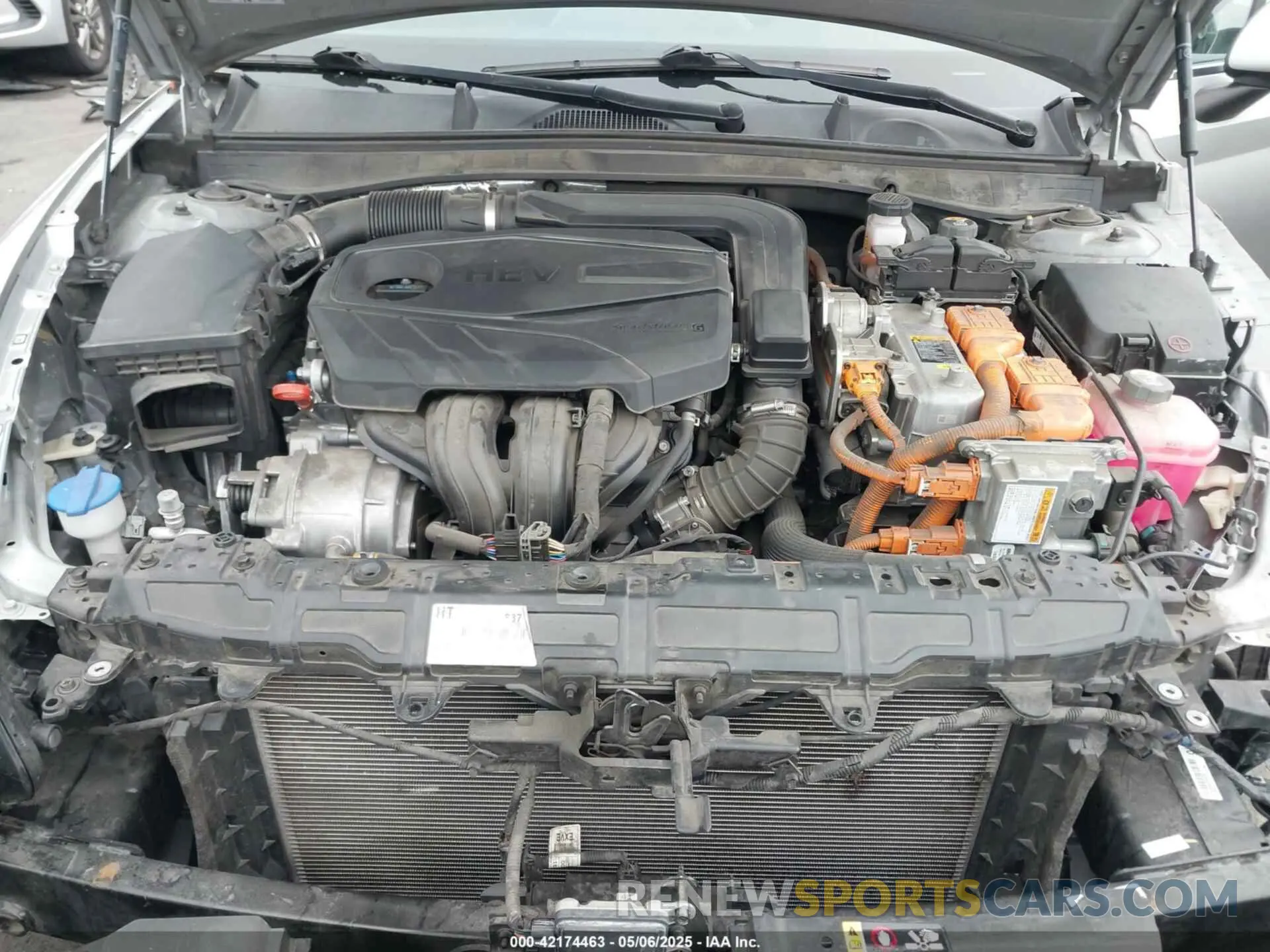 10 Photograph of a damaged car KMHL24JJ6MA023753 HYUNDAI SONATA 2021