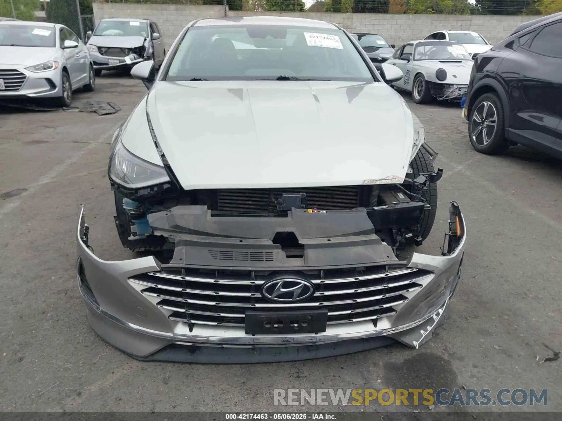 13 Photograph of a damaged car KMHL24JJ6MA023753 HYUNDAI SONATA 2021