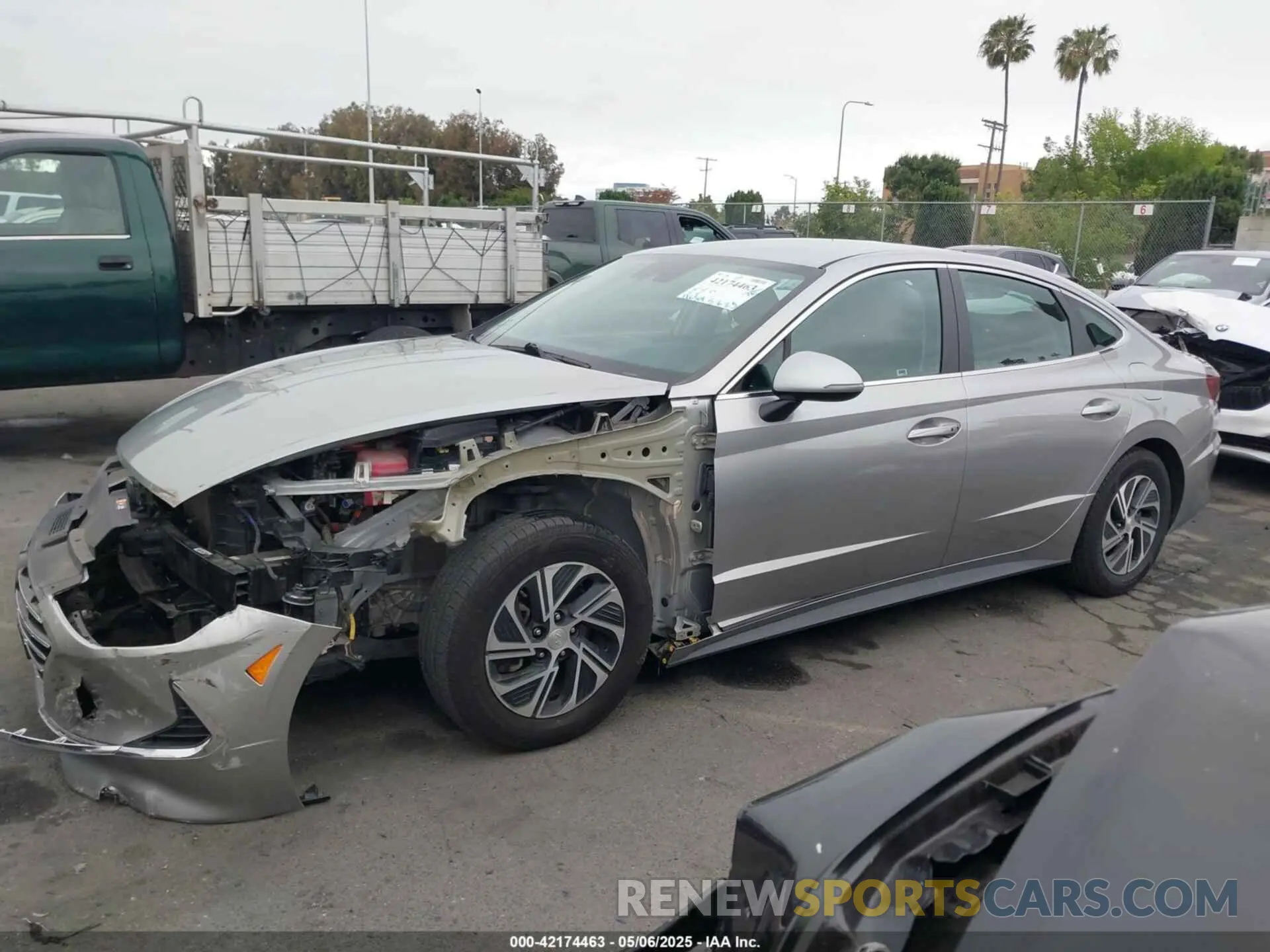 15 Photograph of a damaged car KMHL24JJ6MA023753 HYUNDAI SONATA 2021