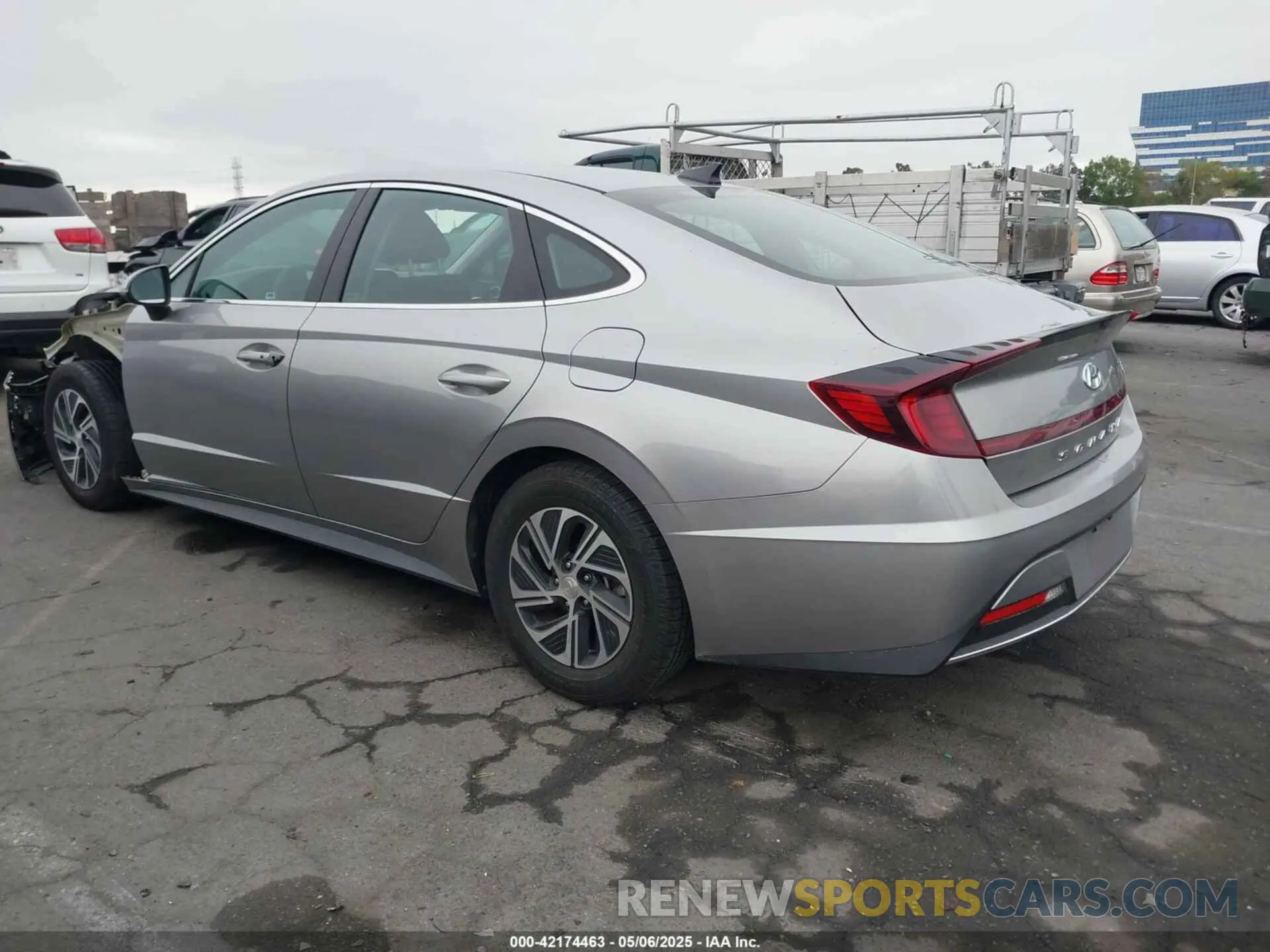 3 Photograph of a damaged car KMHL24JJ6MA023753 HYUNDAI SONATA 2021
