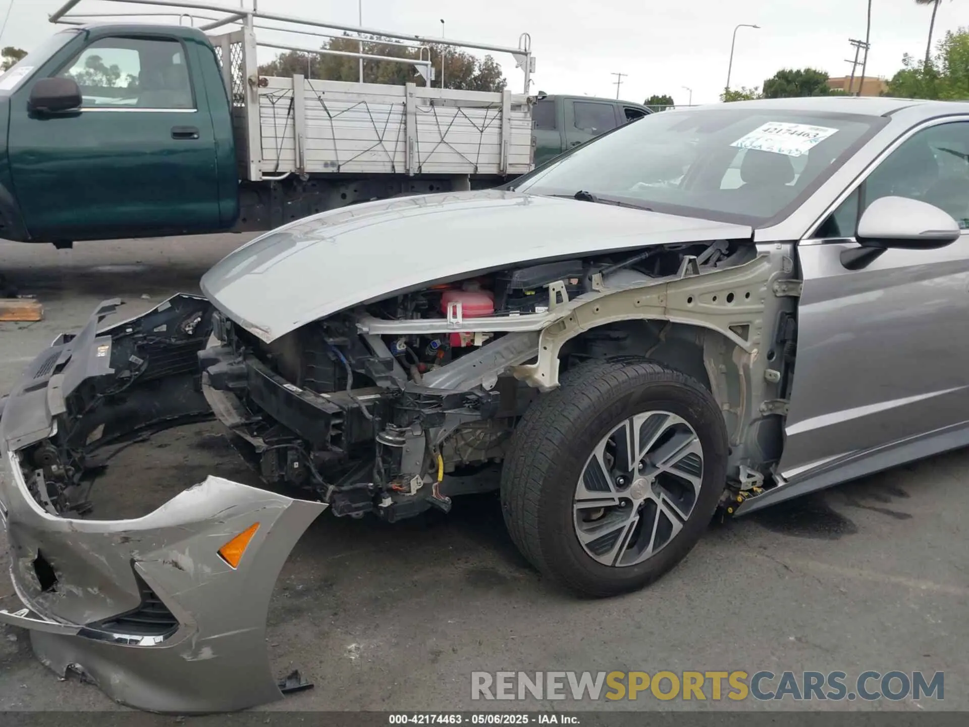 6 Photograph of a damaged car KMHL24JJ6MA023753 HYUNDAI SONATA 2021