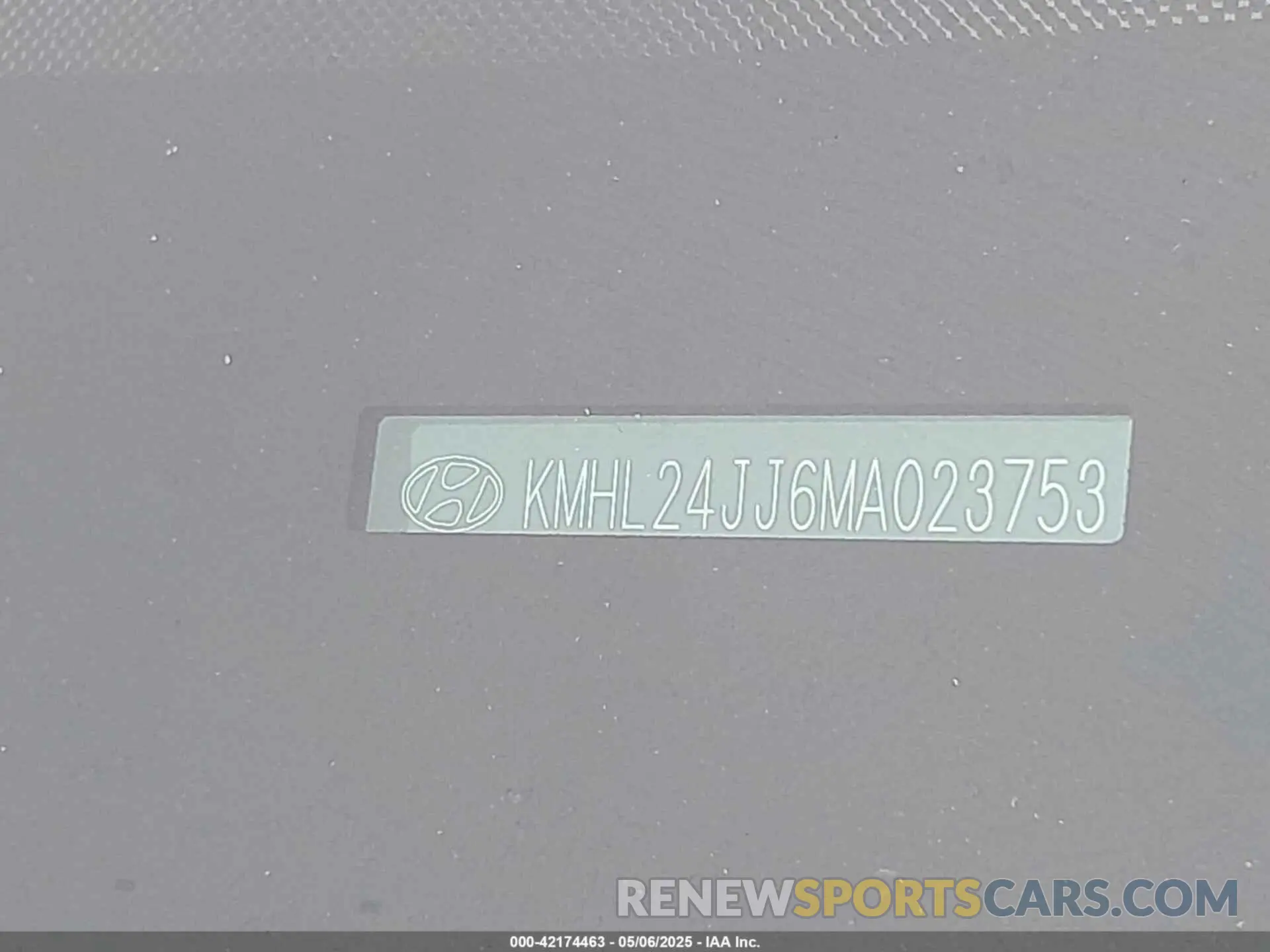 9 Photograph of a damaged car KMHL24JJ6MA023753 HYUNDAI SONATA 2021