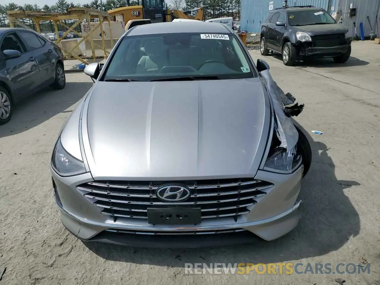 5 Photograph of a damaged car KMHL24JJ7MA030257 HYUNDAI SONATA 2021