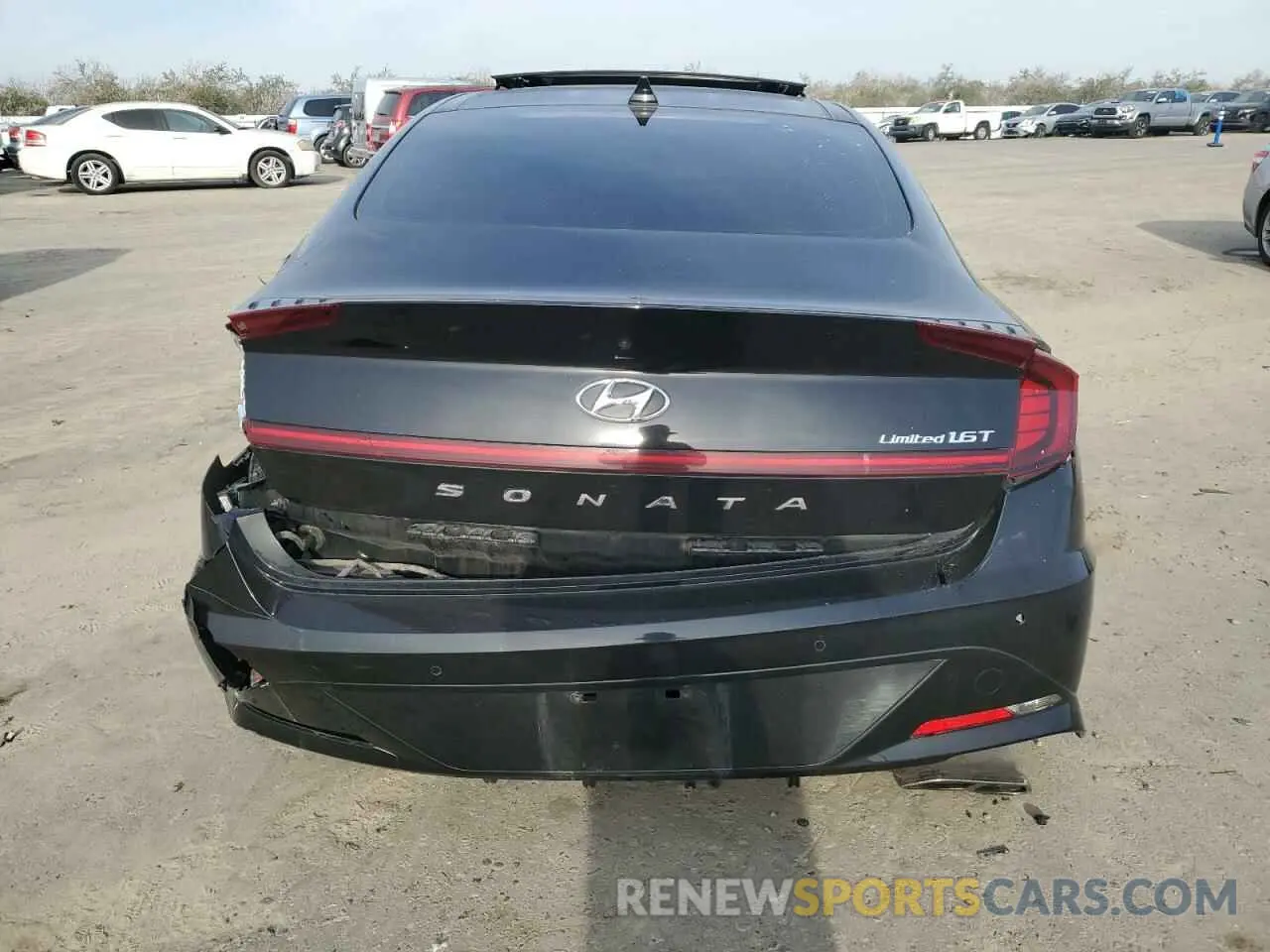 6 Photograph of a damaged car KMHL34J20MA156062 HYUNDAI SONATA 2021