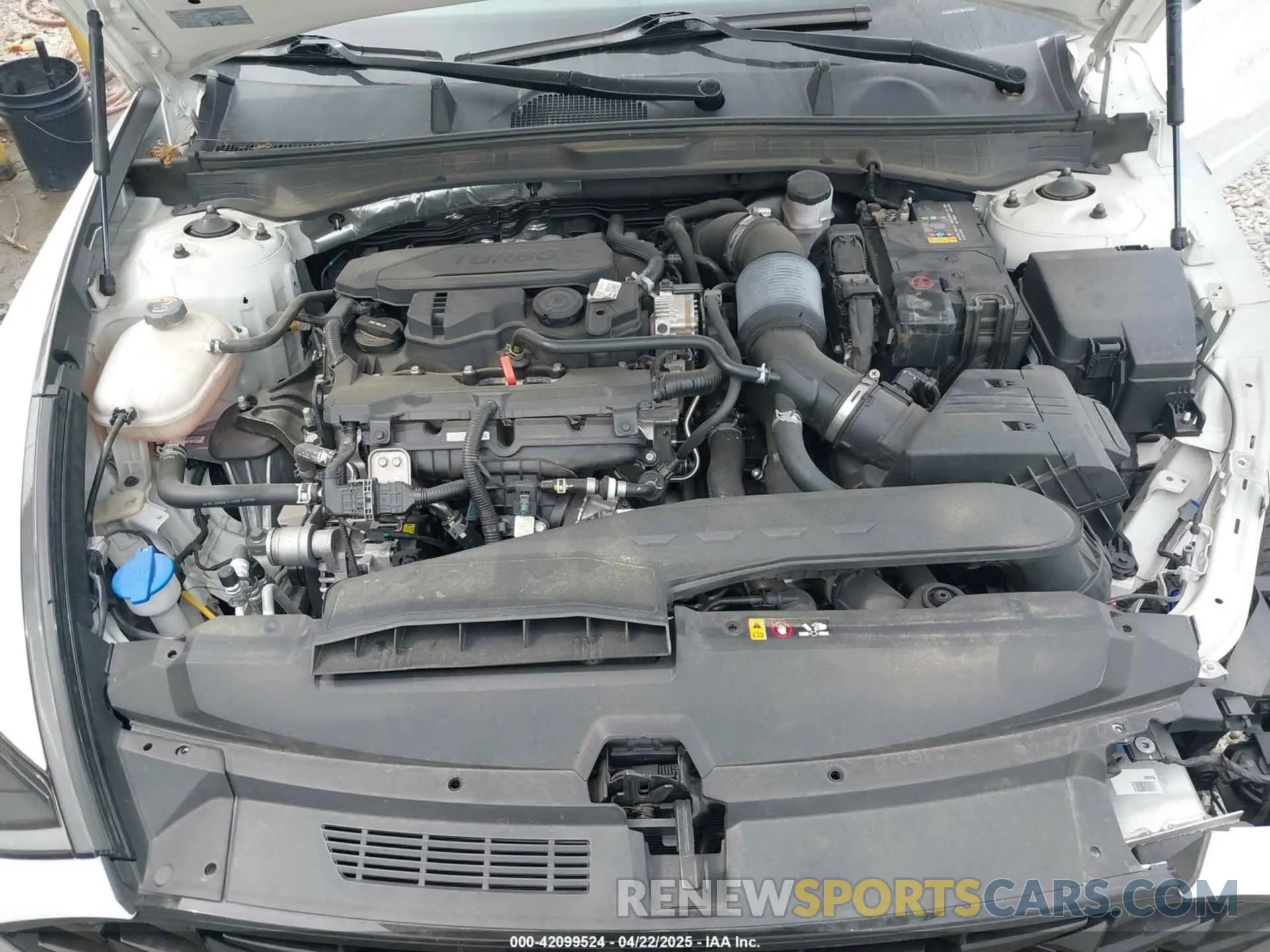 10 Photograph of a damaged car KMHL34J25MA154162 HYUNDAI SONATA 2021