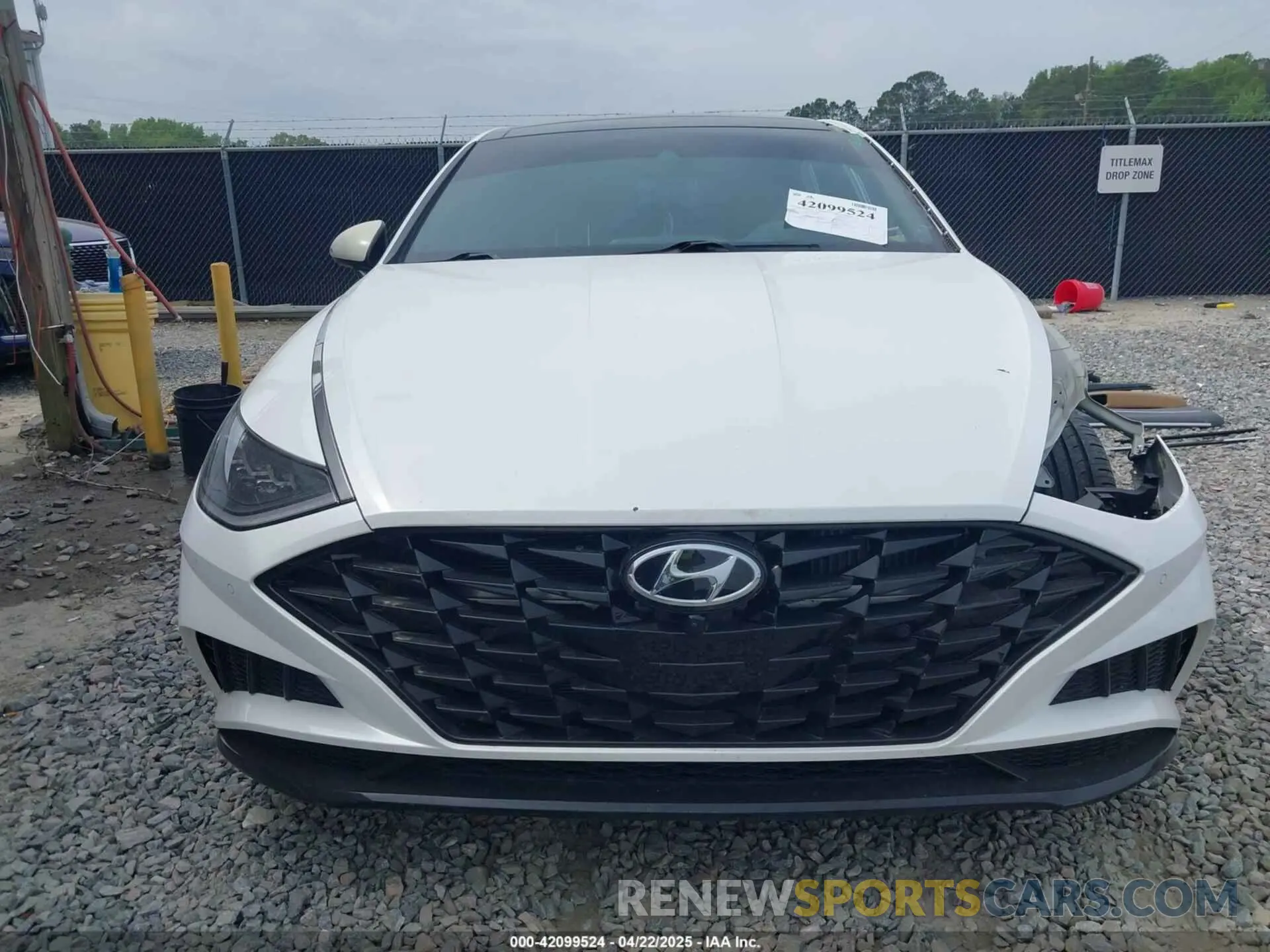 13 Photograph of a damaged car KMHL34J25MA154162 HYUNDAI SONATA 2021