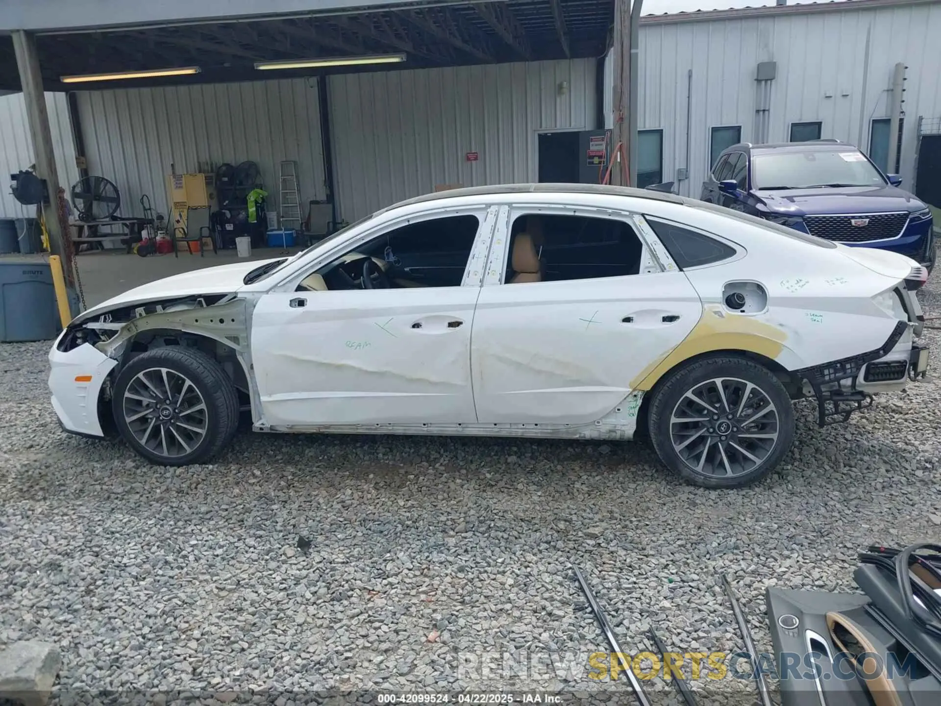 15 Photograph of a damaged car KMHL34J25MA154162 HYUNDAI SONATA 2021