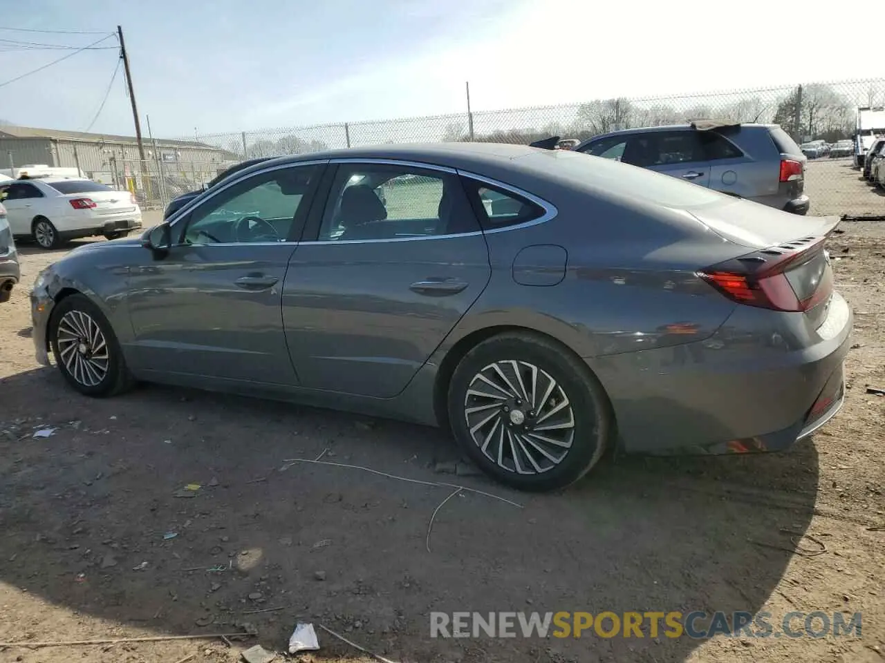2 Photograph of a damaged car KMHL34JJ0MA022272 HYUNDAI SONATA 2021