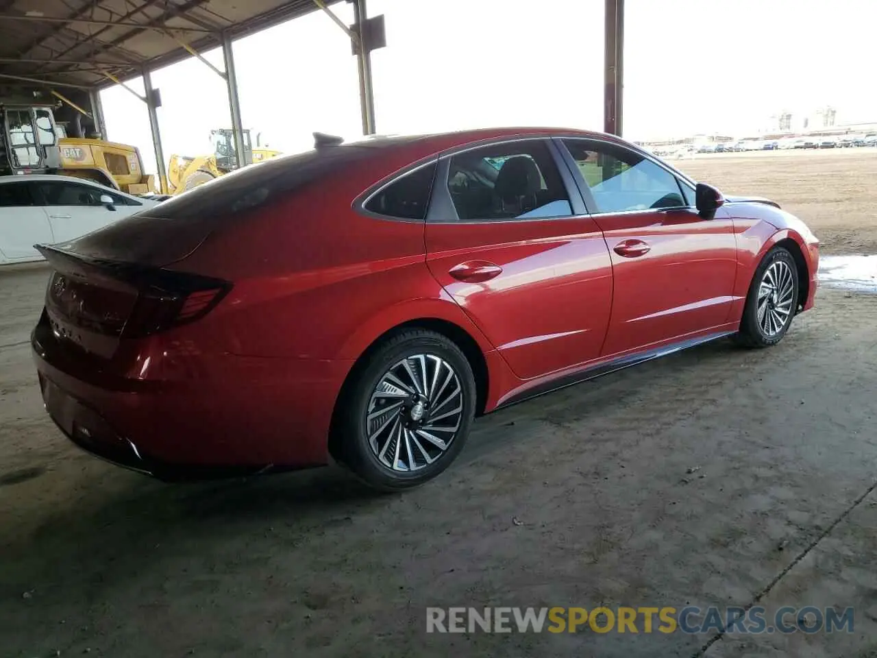 3 Photograph of a damaged car KMHL34JJ0MA022692 HYUNDAI SONATA 2021