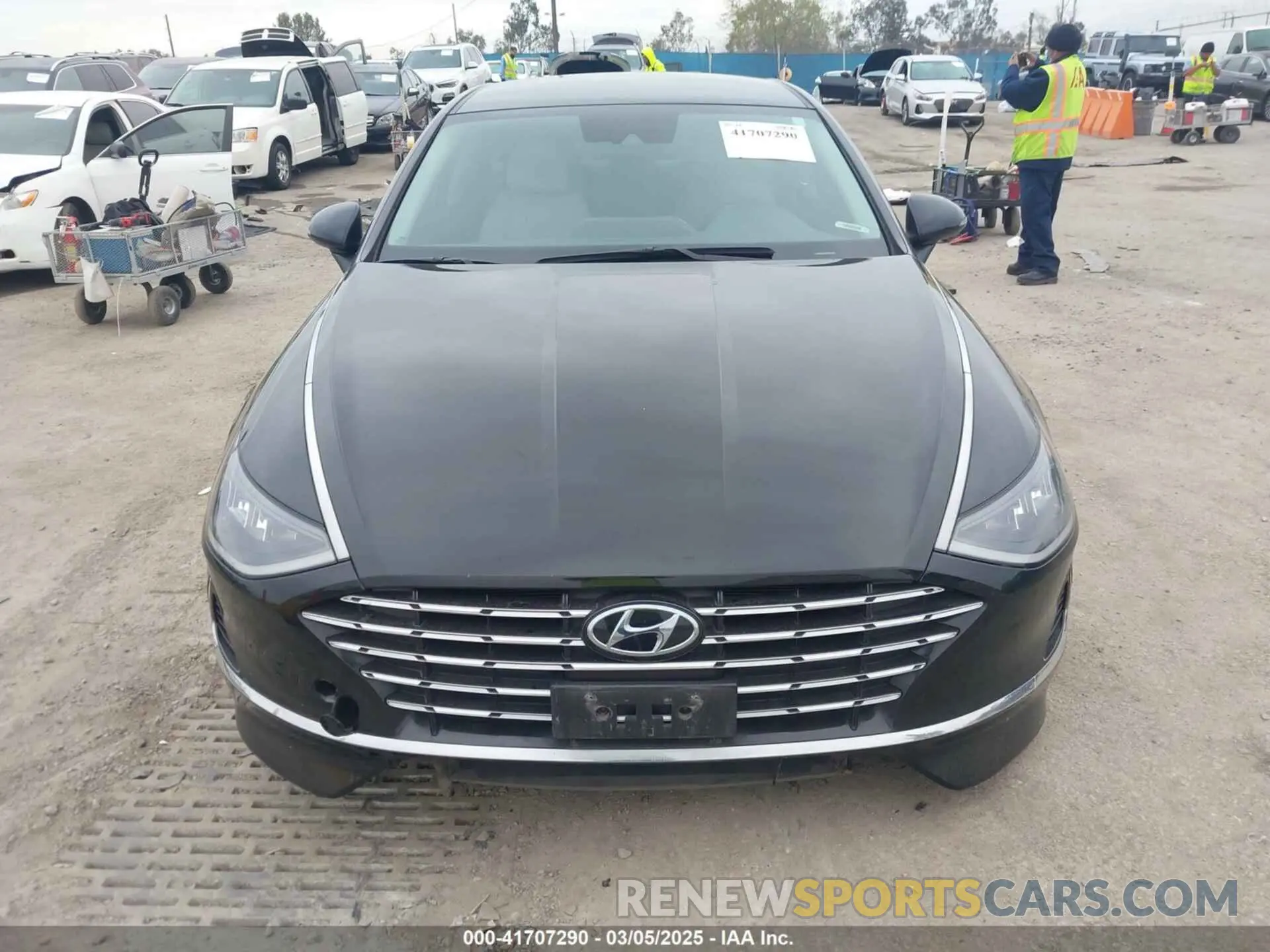 12 Photograph of a damaged car KMHL34JJ1MA024239 HYUNDAI SONATA 2021