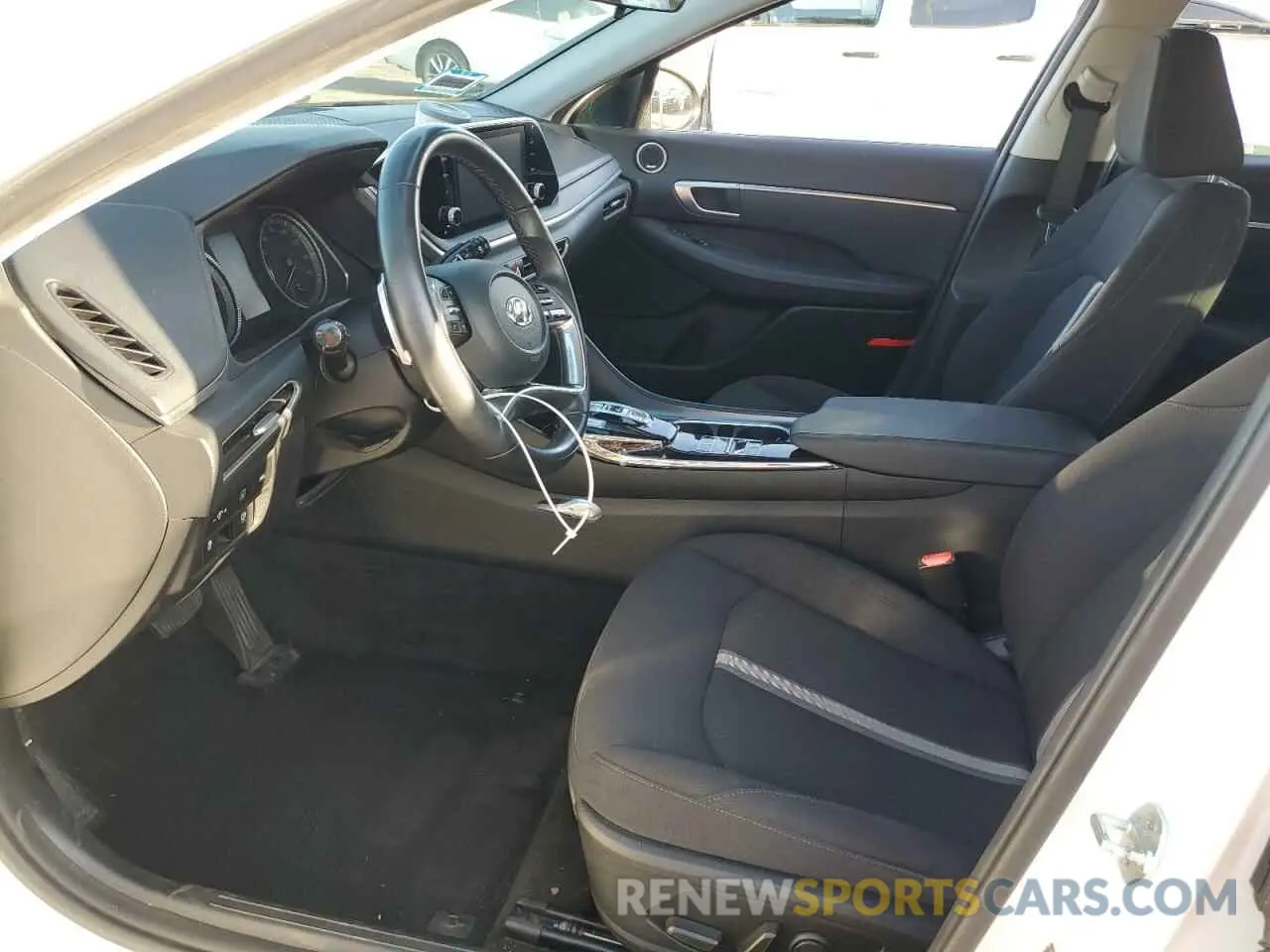7 Photograph of a damaged car KMHL34JJ1MA026525 HYUNDAI SONATA 2021