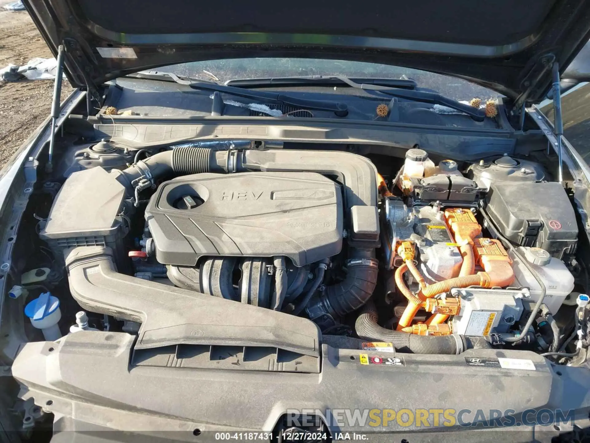 10 Photograph of a damaged car KMHL34JJ1MA027058 HYUNDAI SONATA 2021