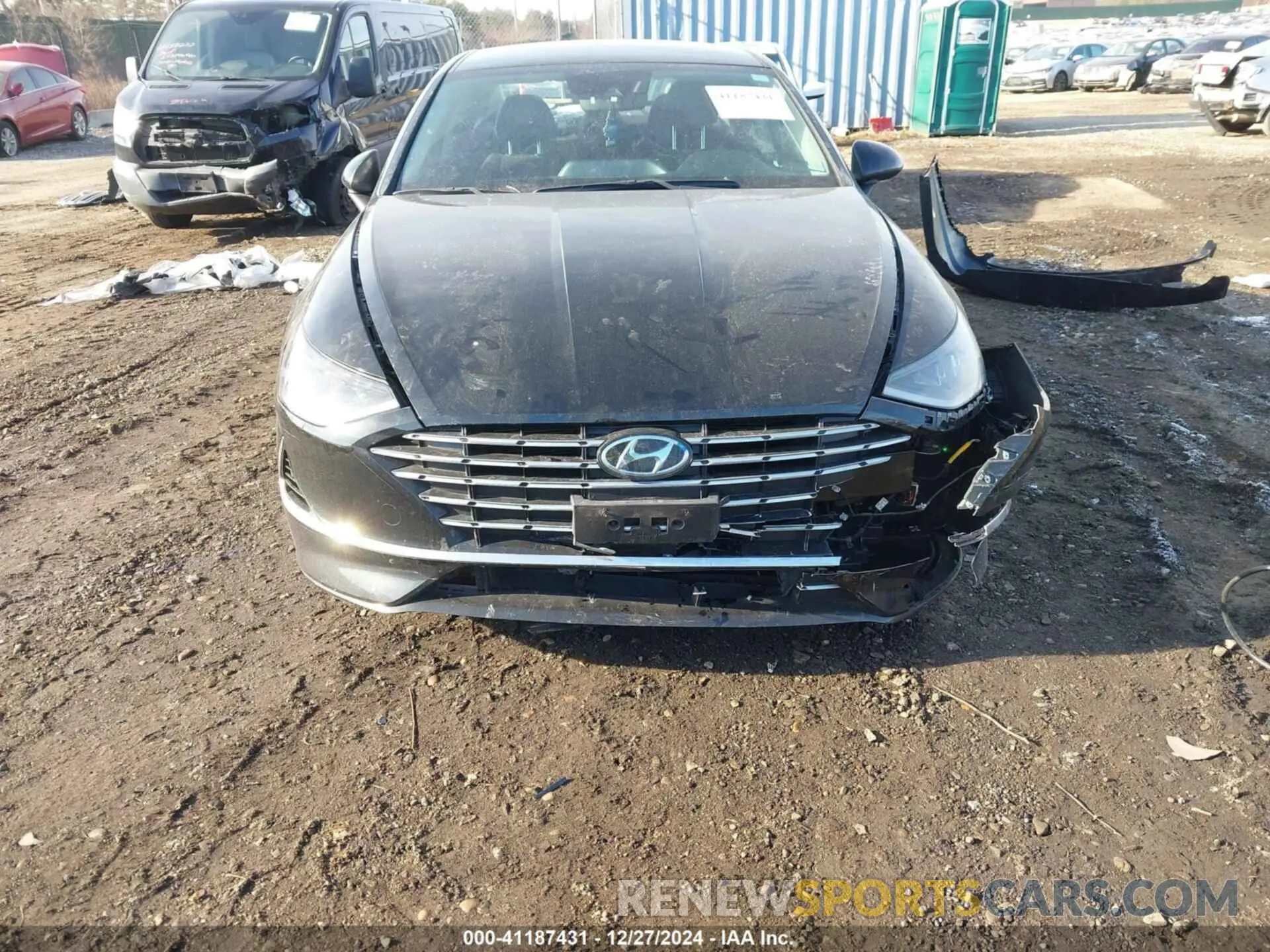 13 Photograph of a damaged car KMHL34JJ1MA027058 HYUNDAI SONATA 2021