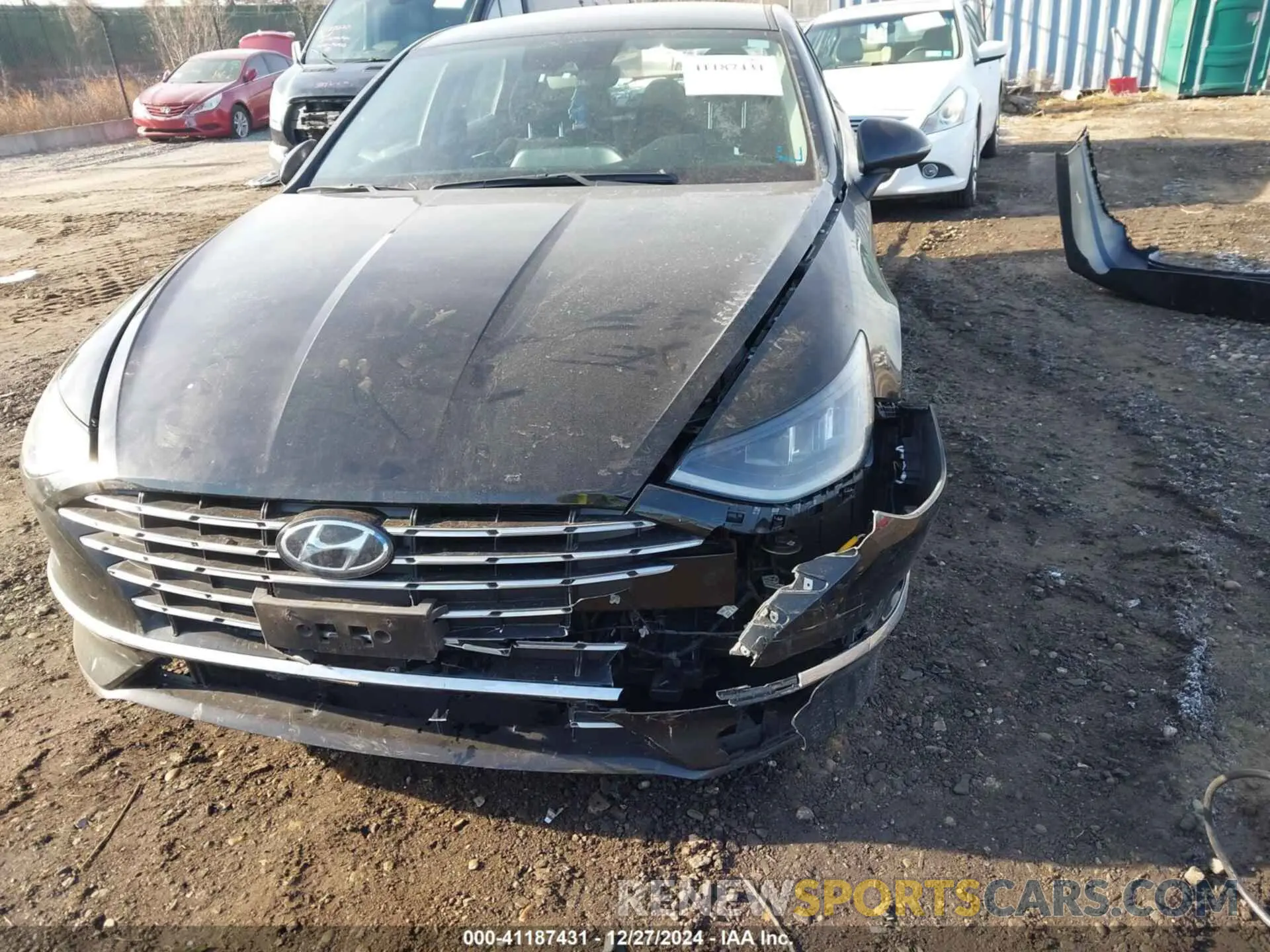 19 Photograph of a damaged car KMHL34JJ1MA027058 HYUNDAI SONATA 2021