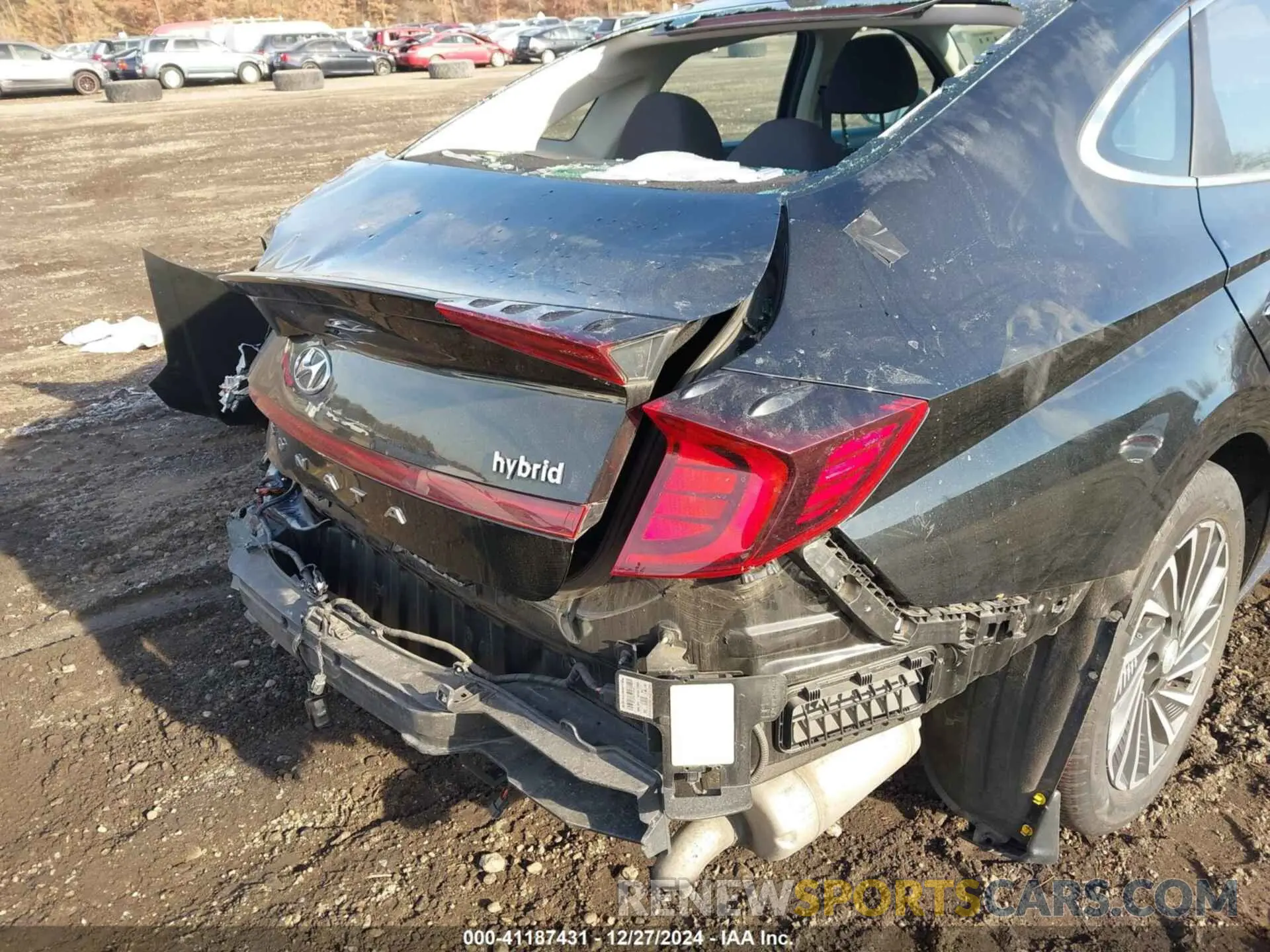 21 Photograph of a damaged car KMHL34JJ1MA027058 HYUNDAI SONATA 2021