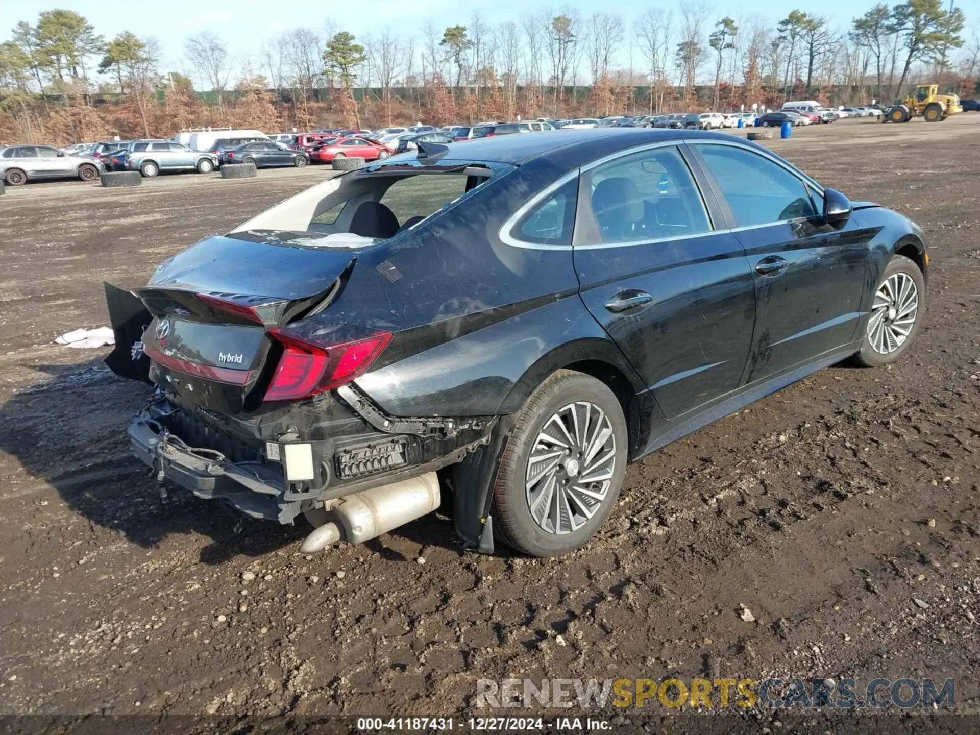 4 Photograph of a damaged car KMHL34JJ1MA027058 HYUNDAI SONATA 2021