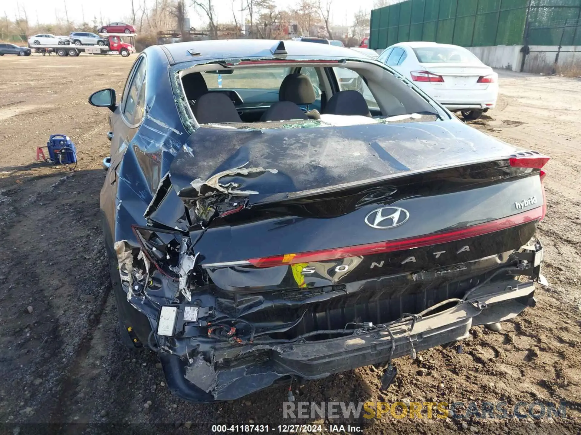 6 Photograph of a damaged car KMHL34JJ1MA027058 HYUNDAI SONATA 2021